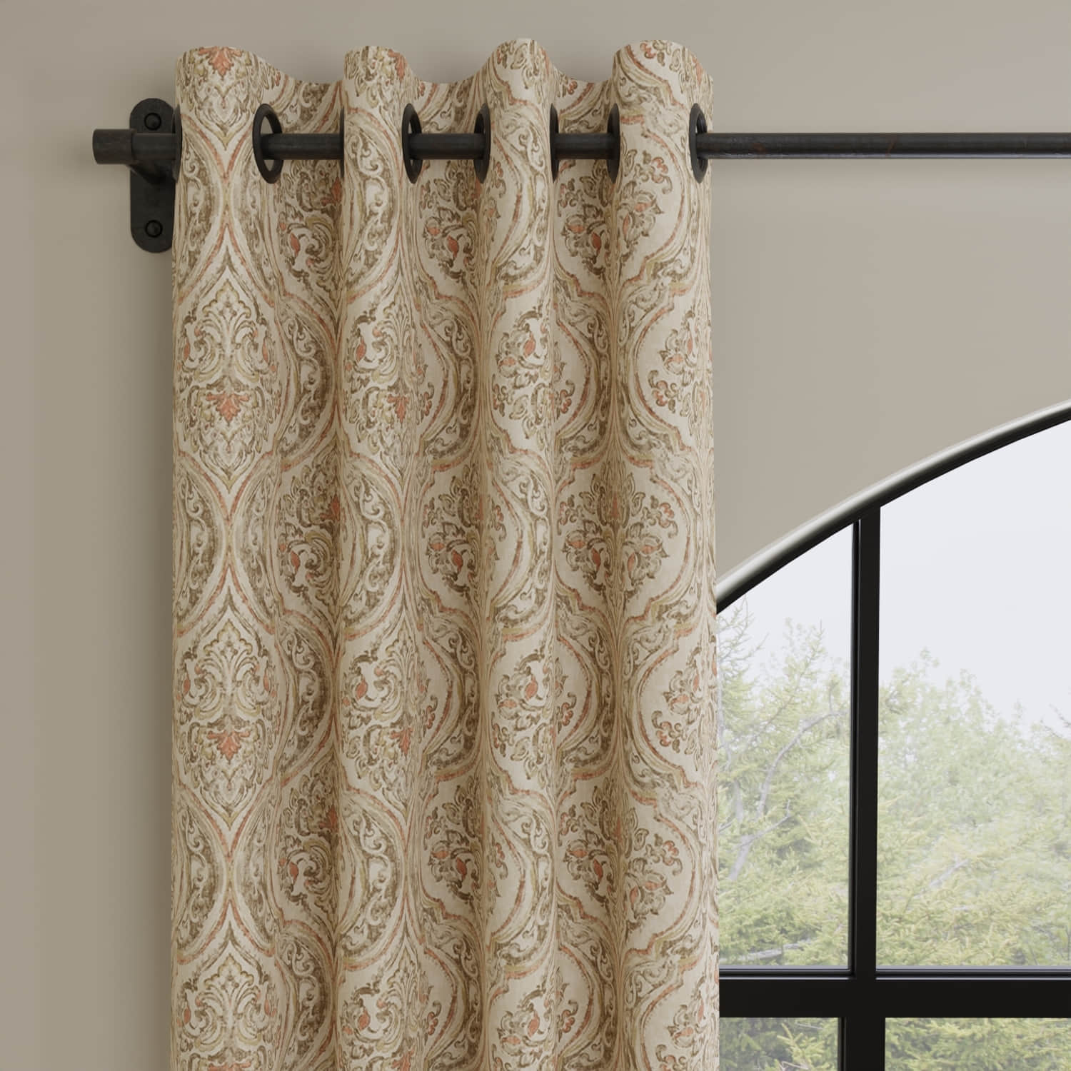 Wesley Mauve made up on drapery