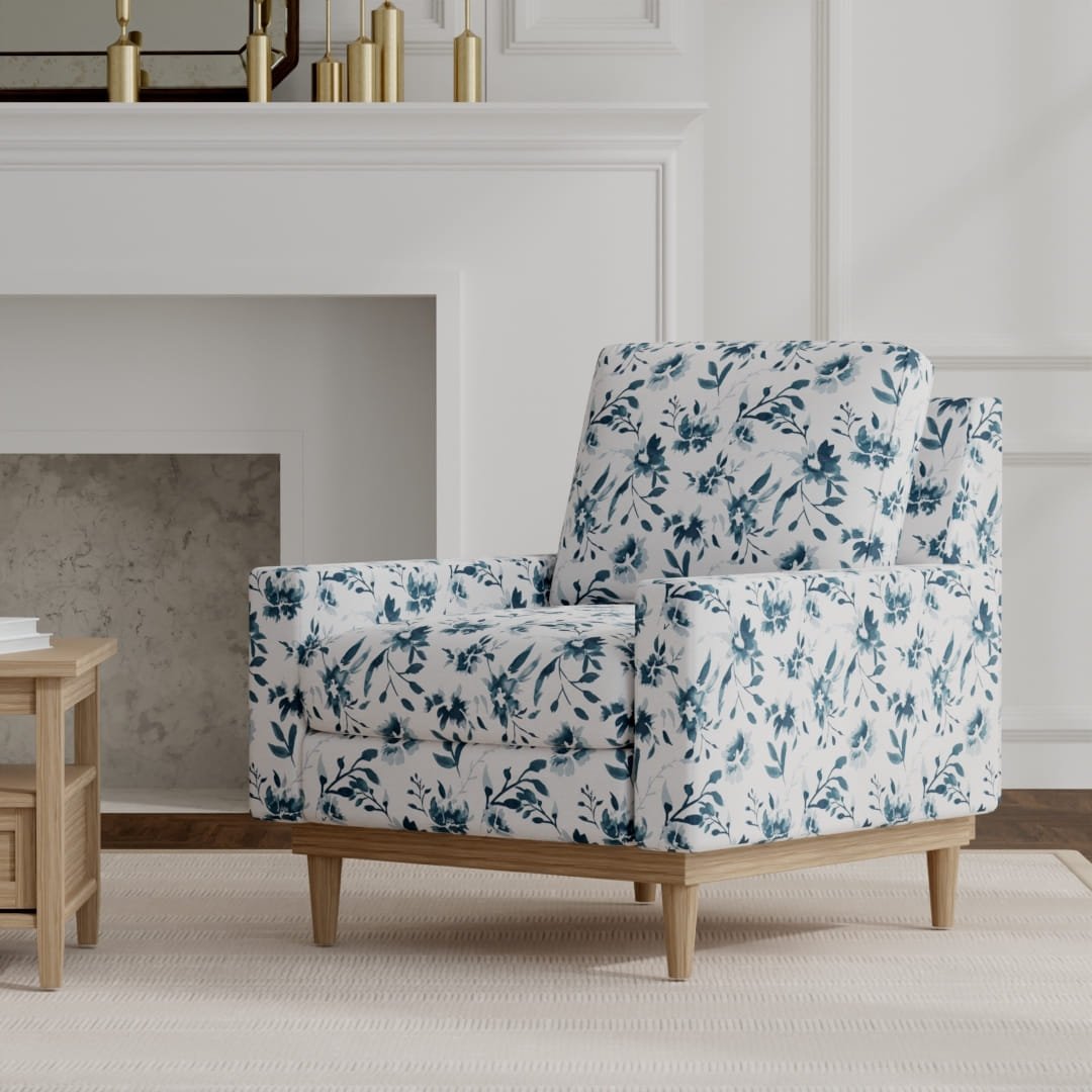 Zara Navy - Folio Fabrics