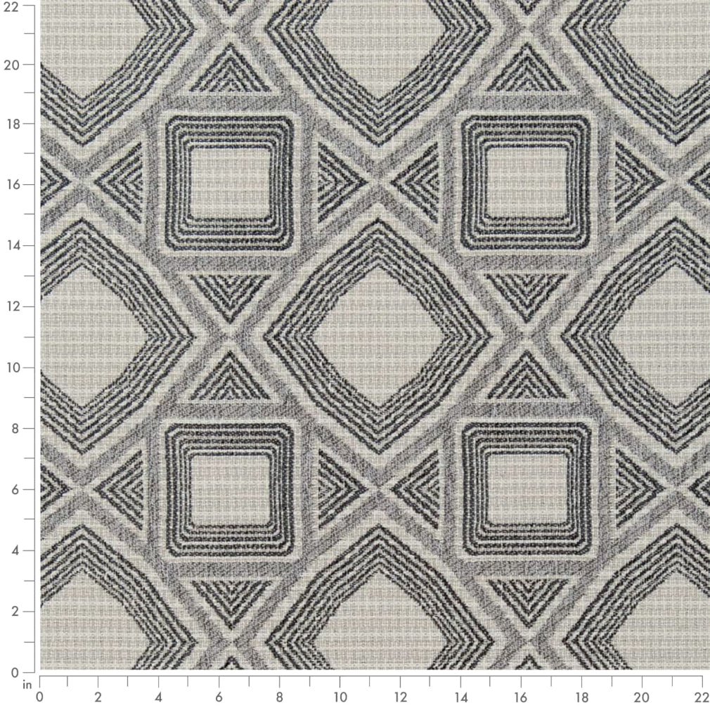 Zenith Smoke - Folio Fabrics