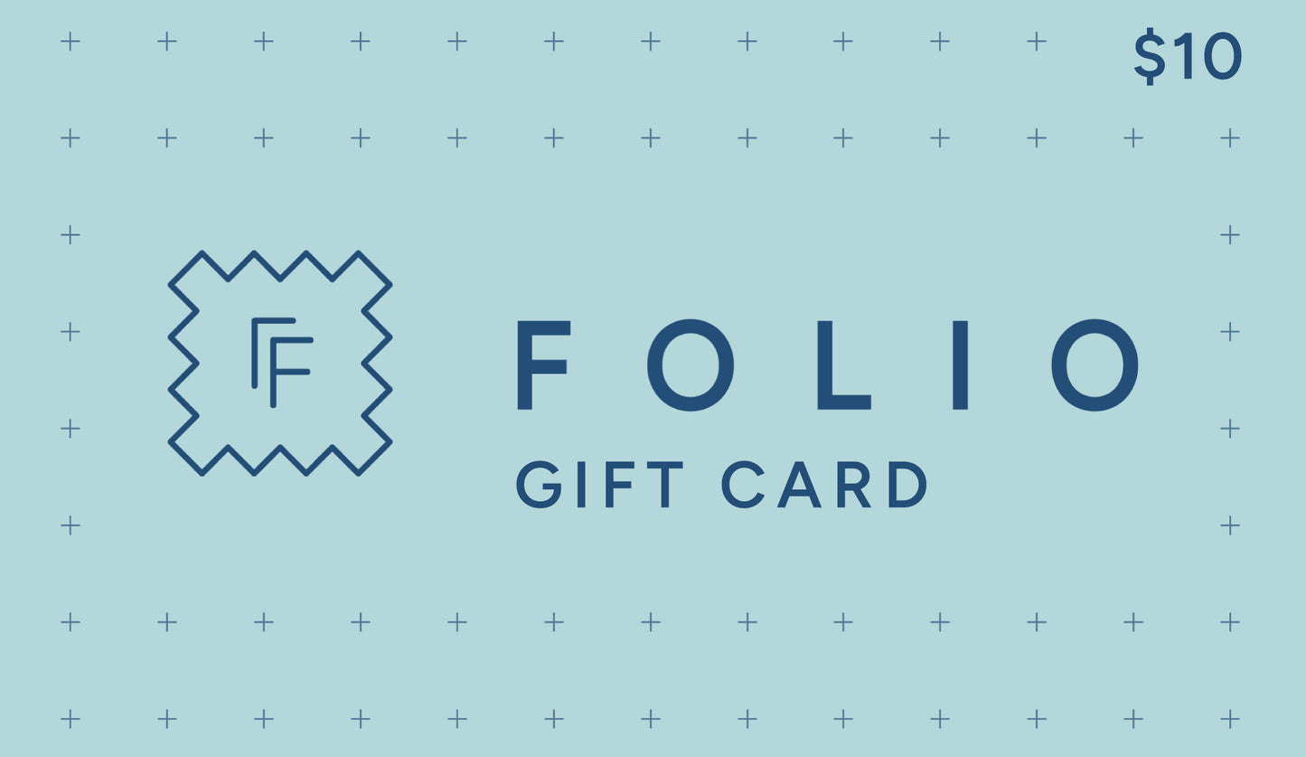 Folio Fabrics Gift Card