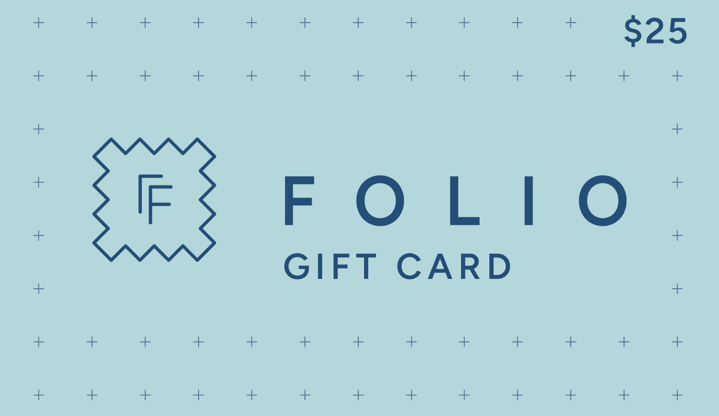 Folio Fabrics Gift Card