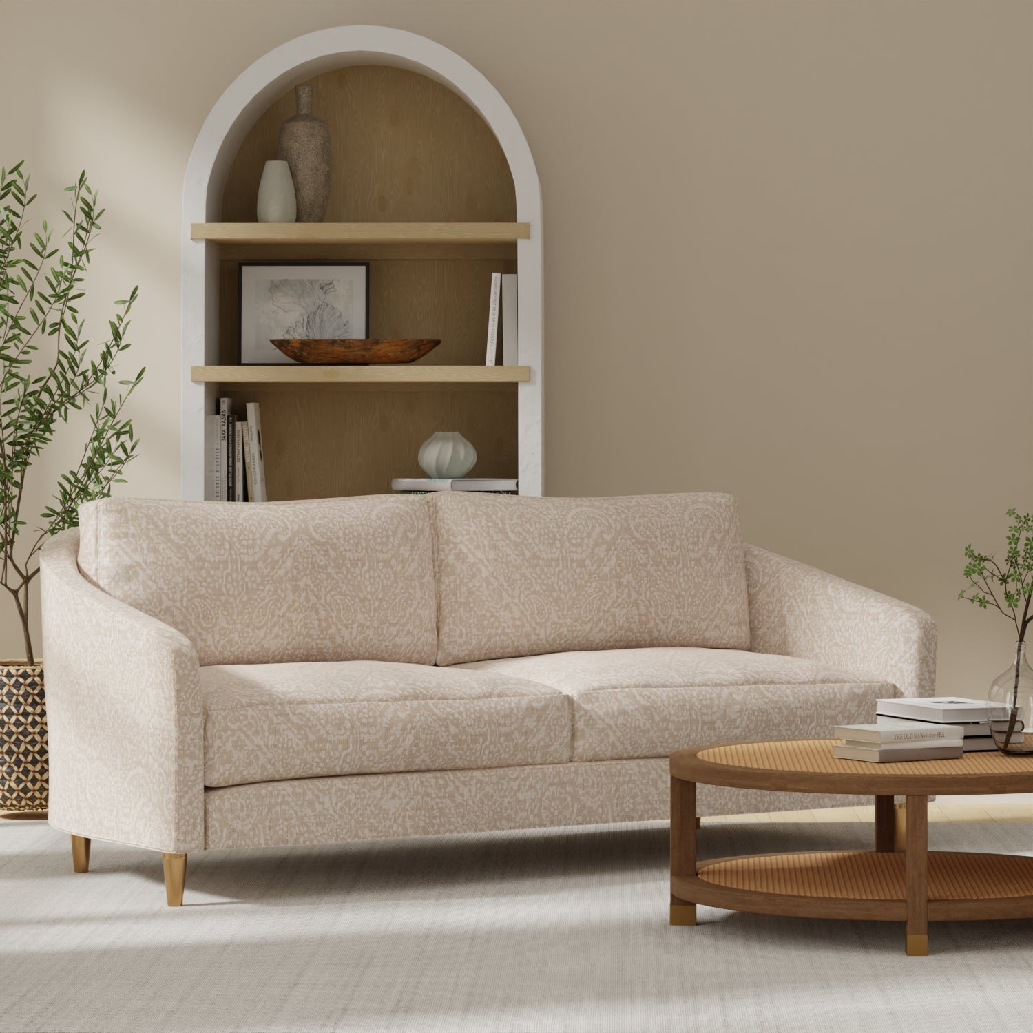 Edmond Latte - Folio Fabrics