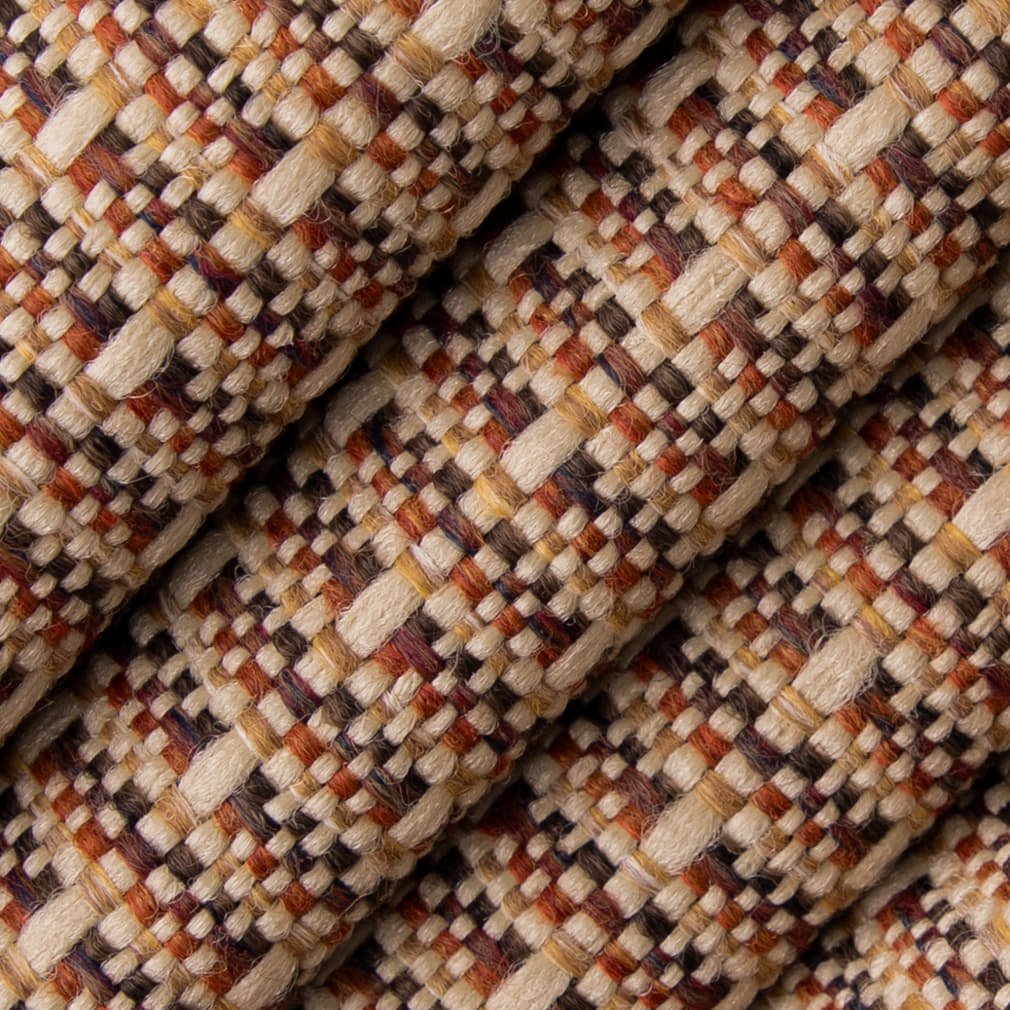 Arvid Terracotta - Folio Fabrics