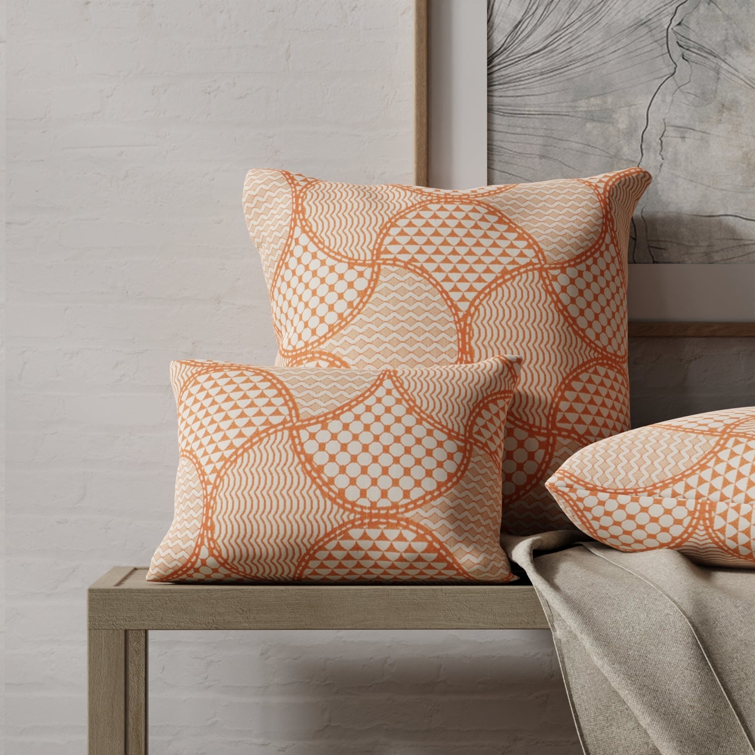 Arwen Ginger - Folio Fabrics