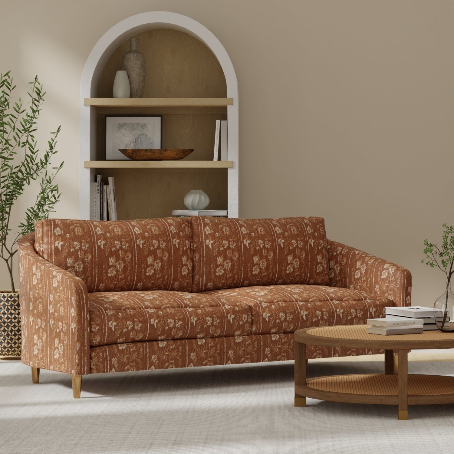 Augustine Chestnut - Folio Fabrics