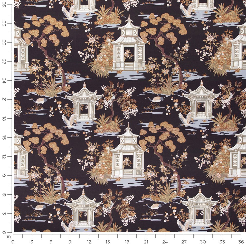 Beacon Black - Folio Fabrics