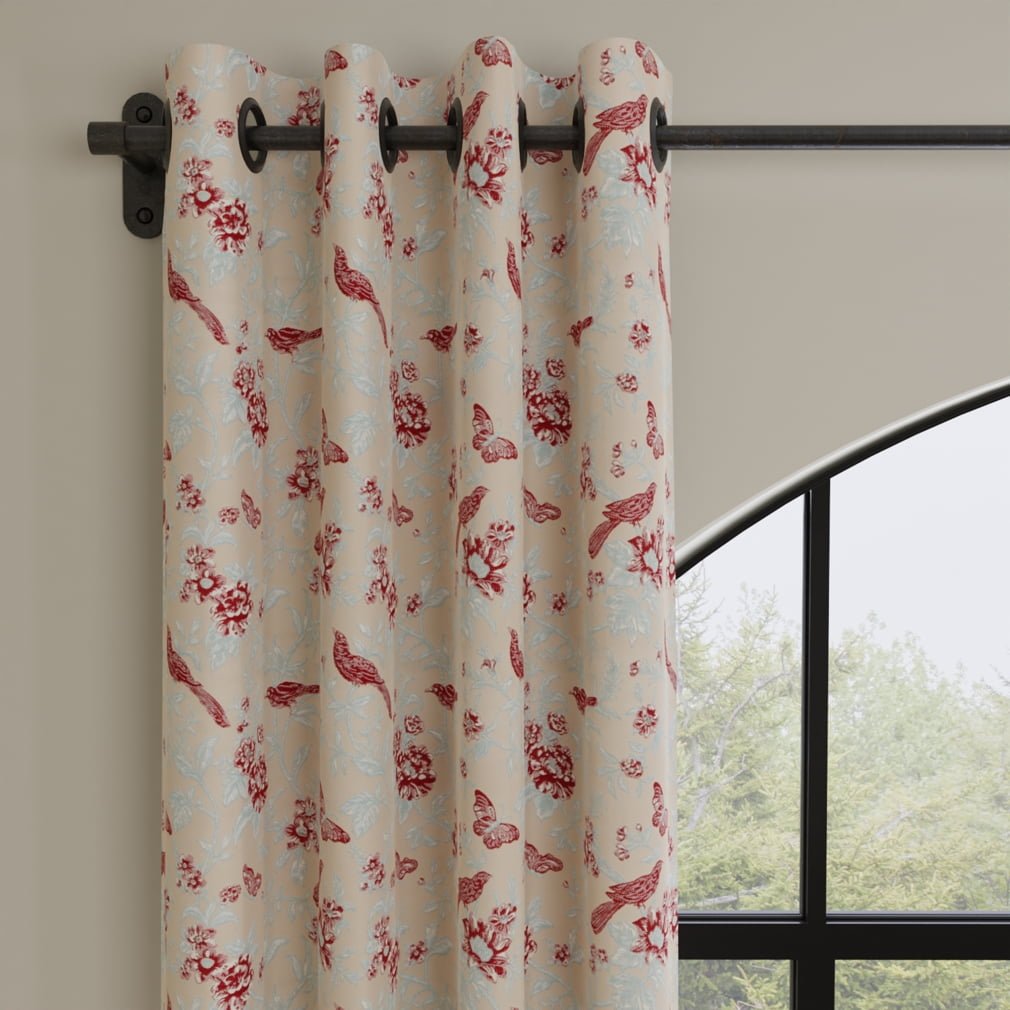 Boaz Scarlet - Folio Fabrics