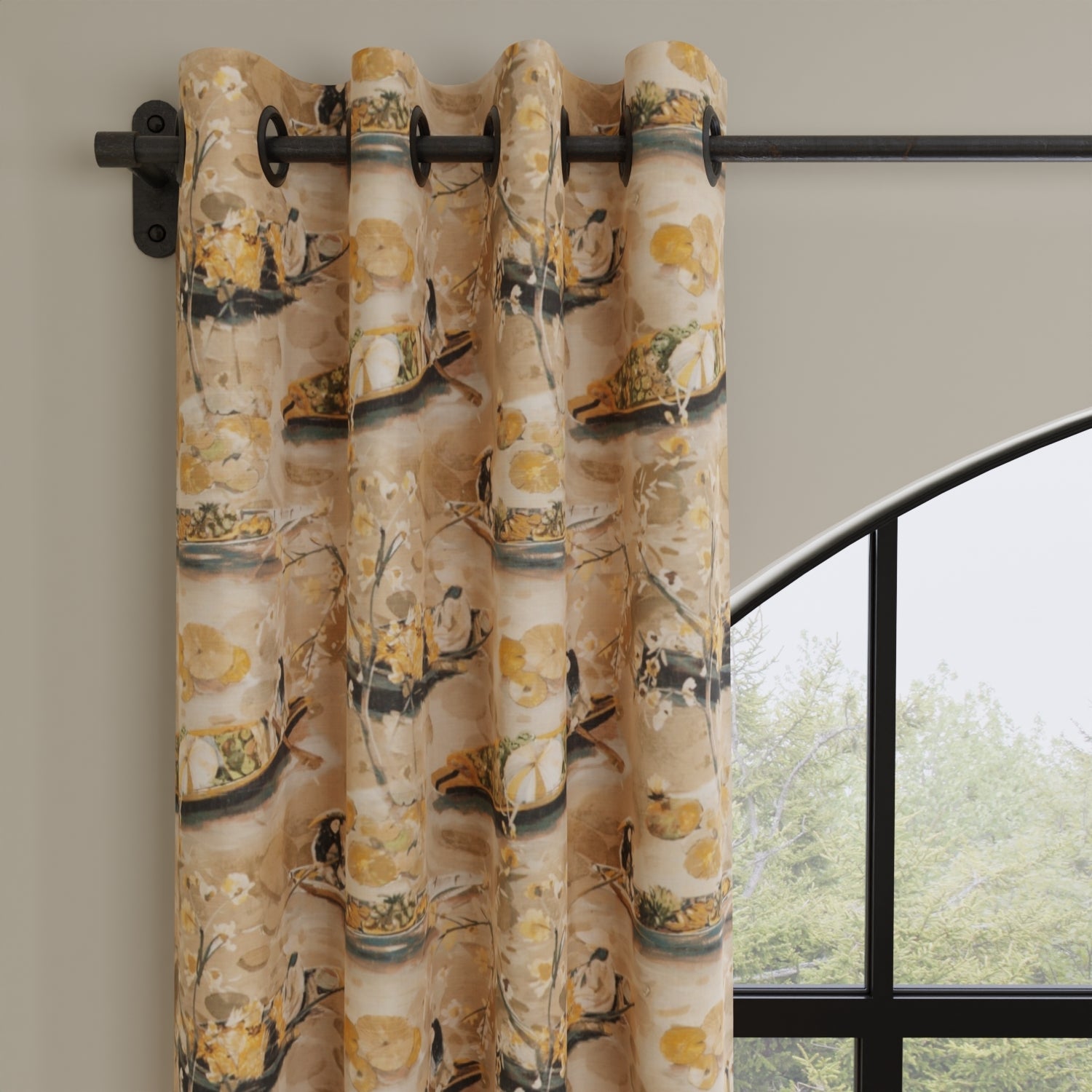 Borden Sepia - Folio Fabrics