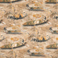 Borden Sepia - Folio Fabrics