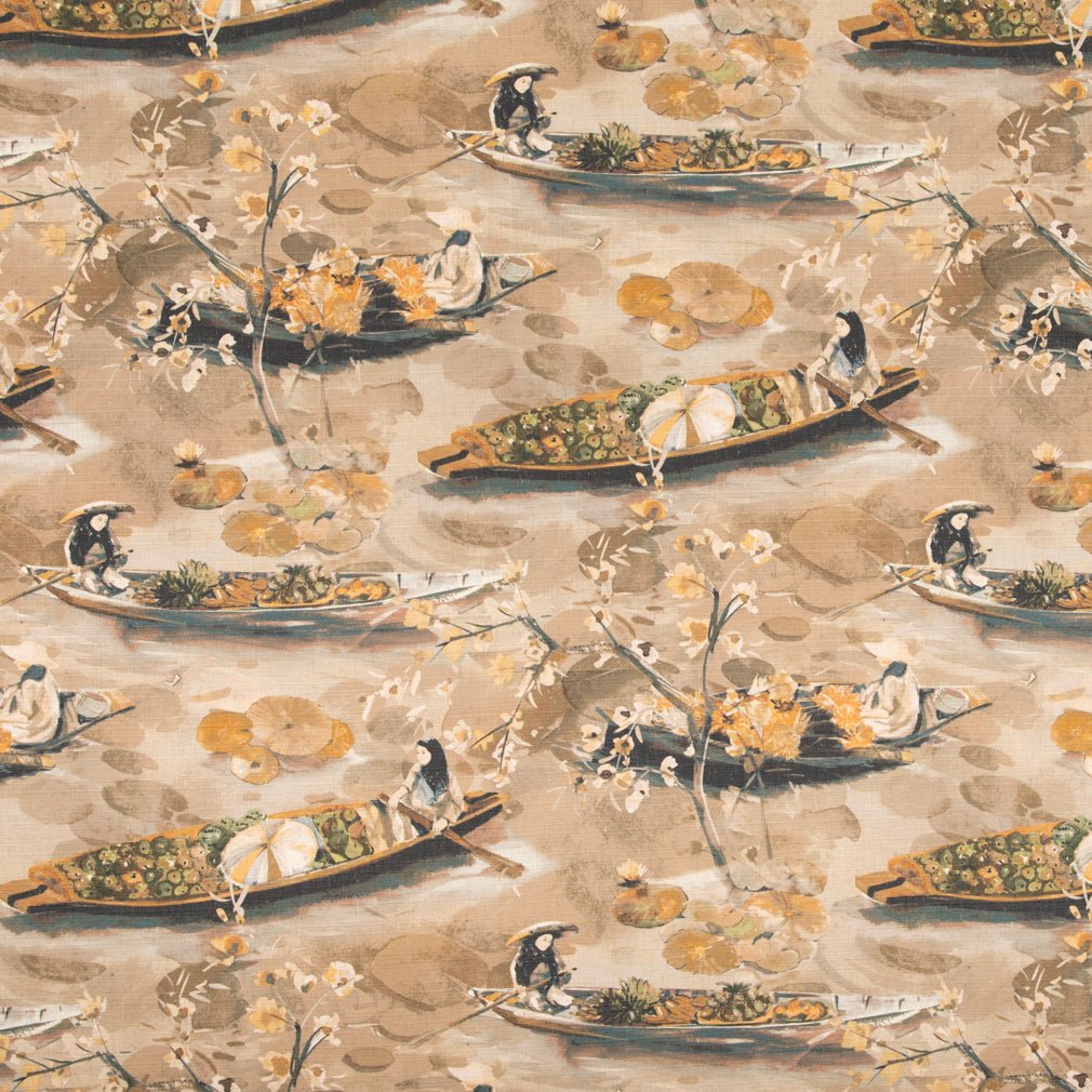 Borden Sepia - Folio Fabrics