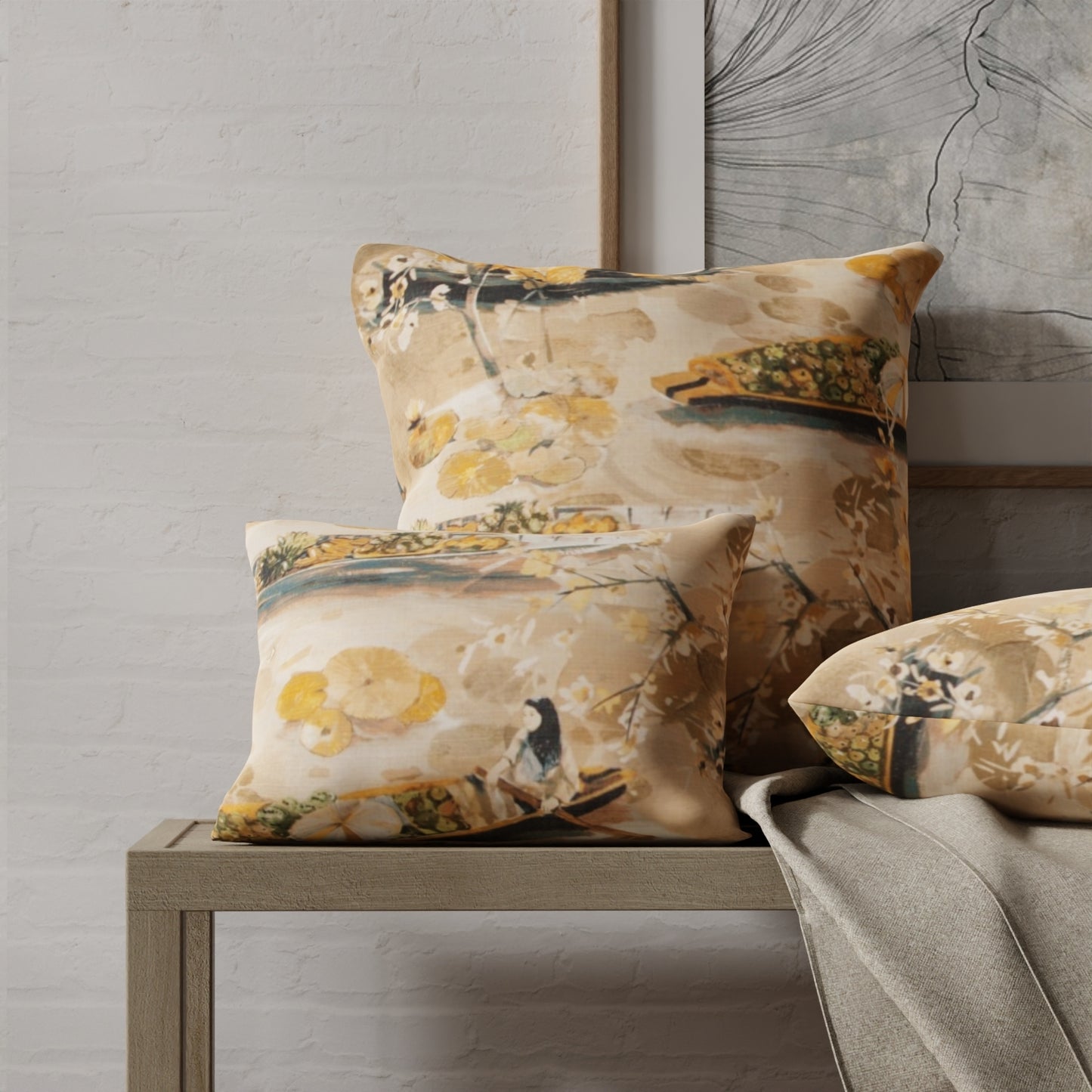 Borden Sepia - Folio Fabrics