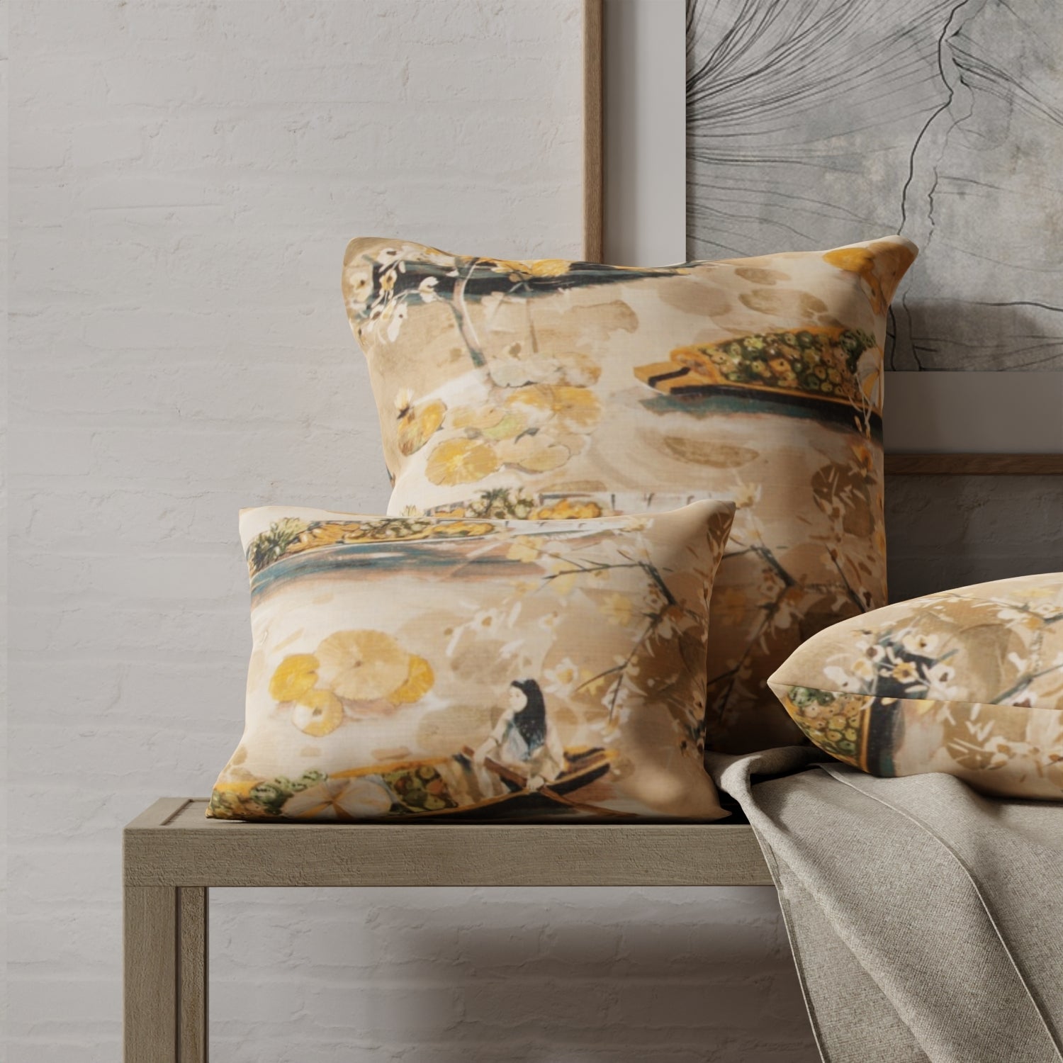 Borden Sepia - Folio Fabrics