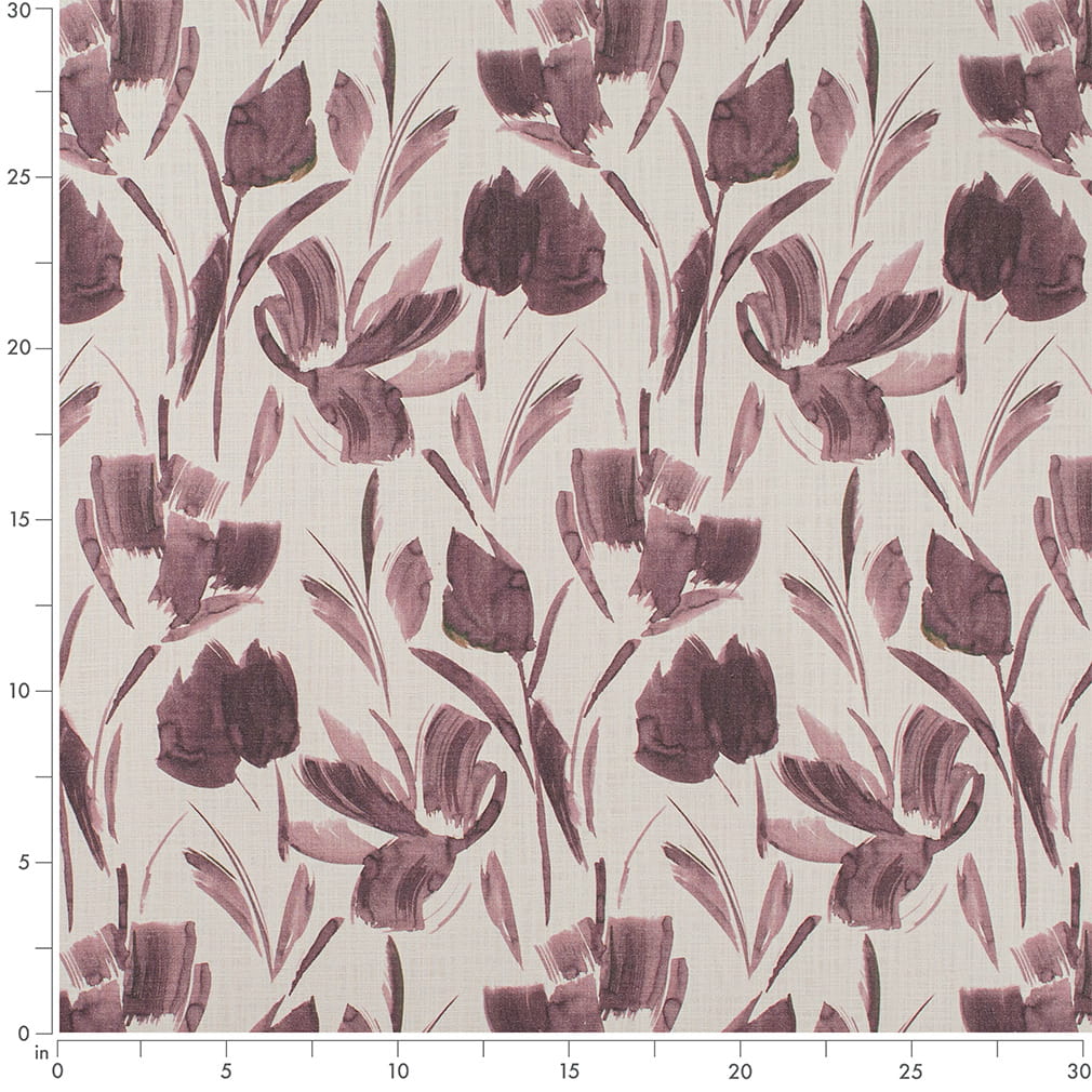 Bowen Amethyst - Folio Fabrics