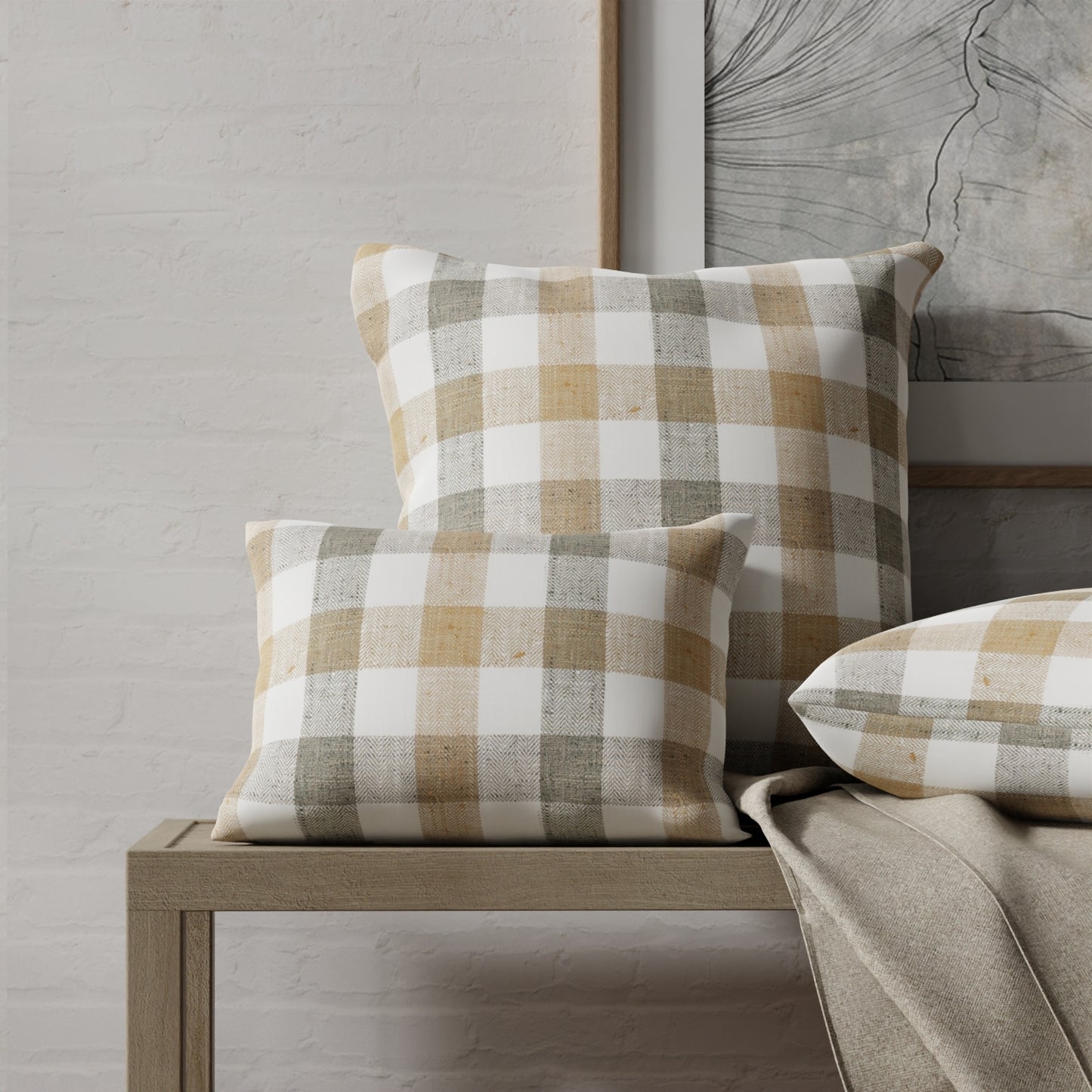 Bracken Cookie - Folio Fabrics