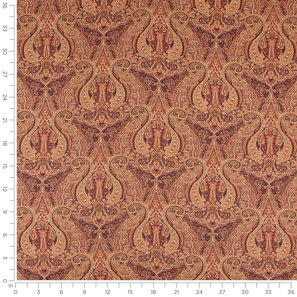 Buchanan Cinnamon - Folio Fabrics