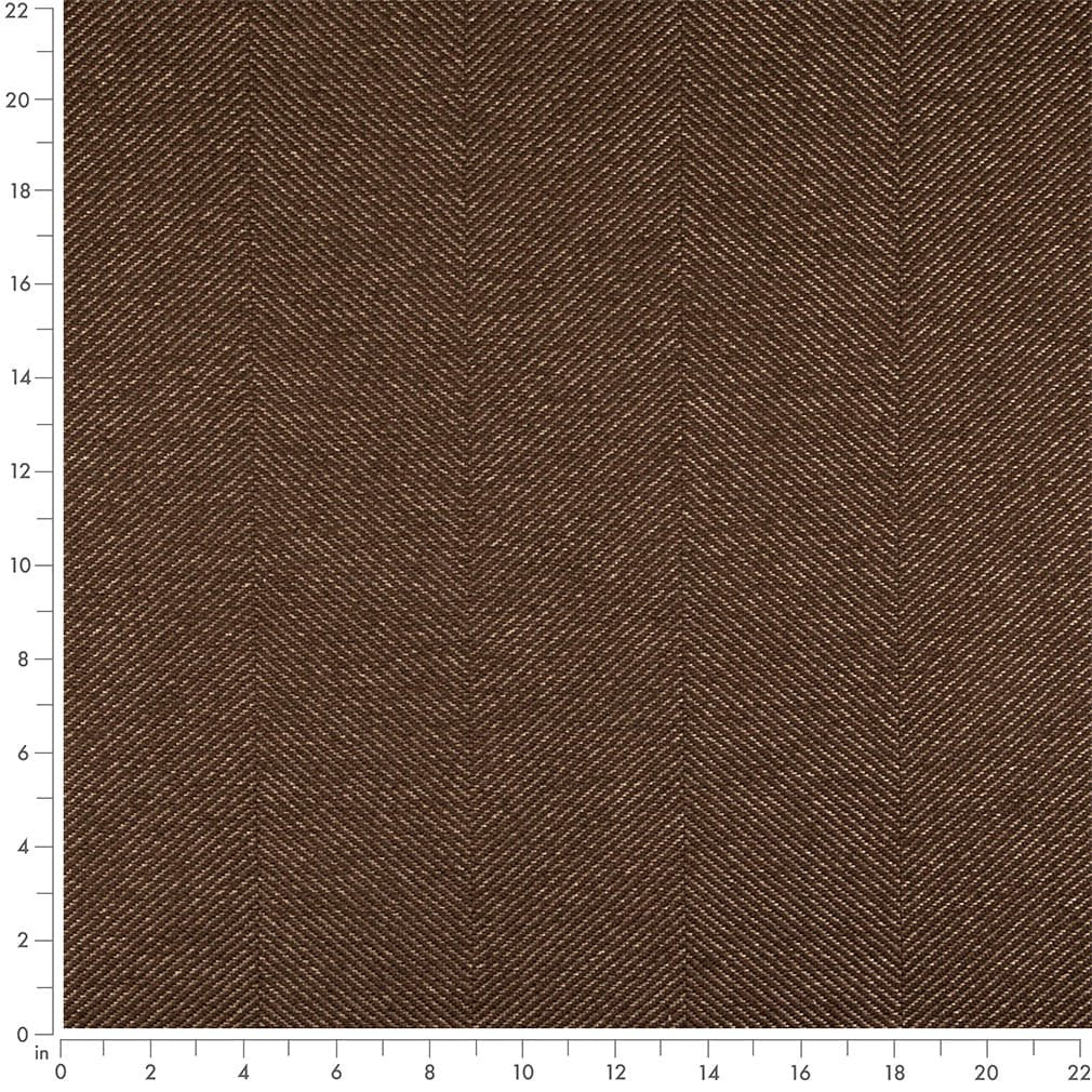 Corin Chocolate - Folio Fabrics
