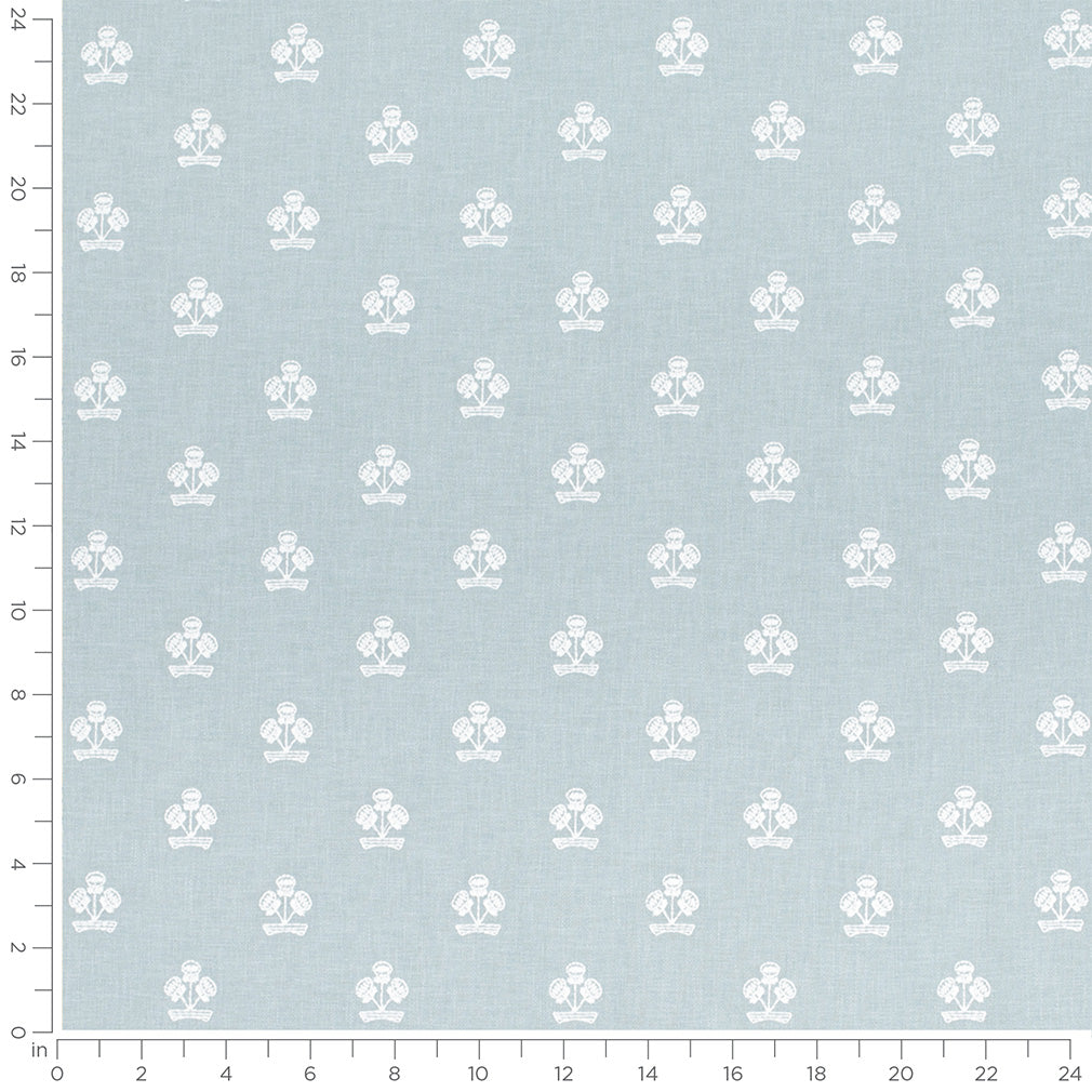Darlington Powder Blue - Folio Fabrics