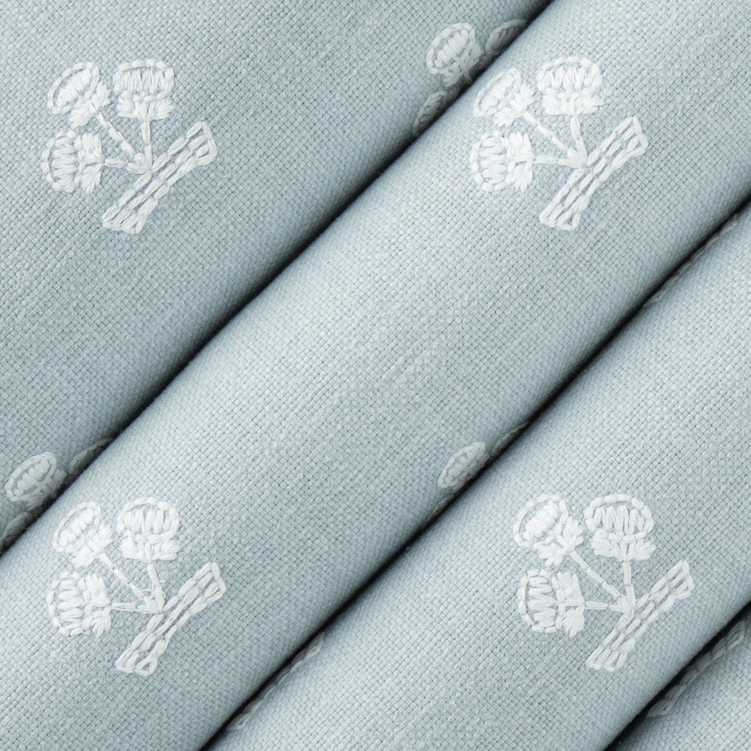 Darlington Powder Blue - Folio Fabrics