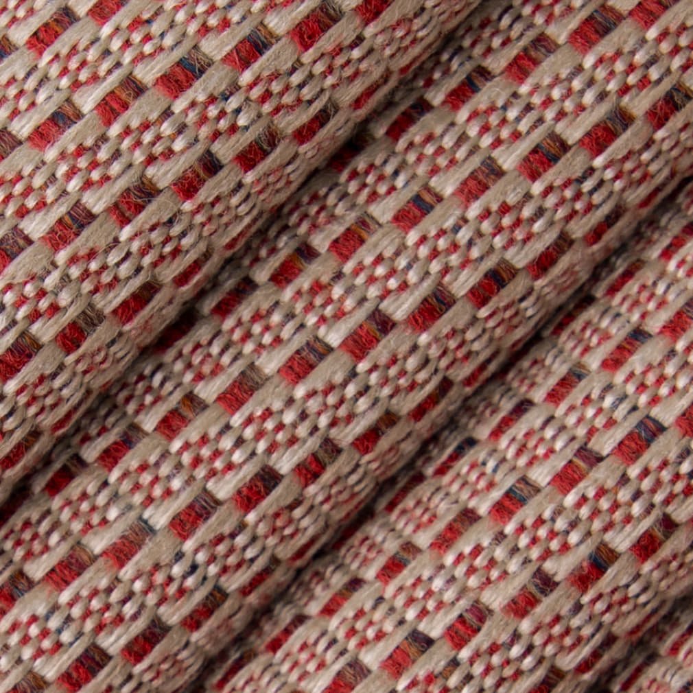 Daxen Crimson - Folio Fabrics