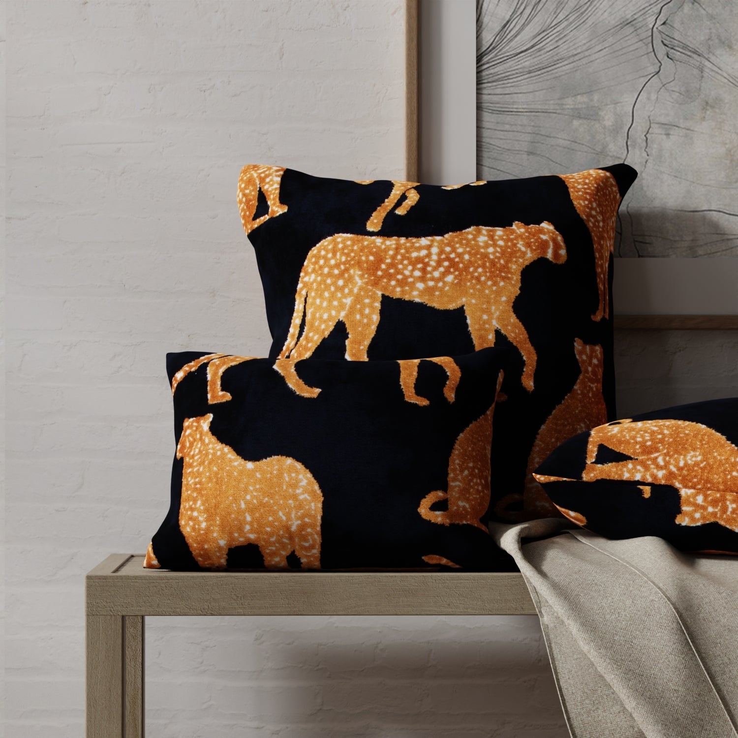 Elder Jet - Folio Fabrics