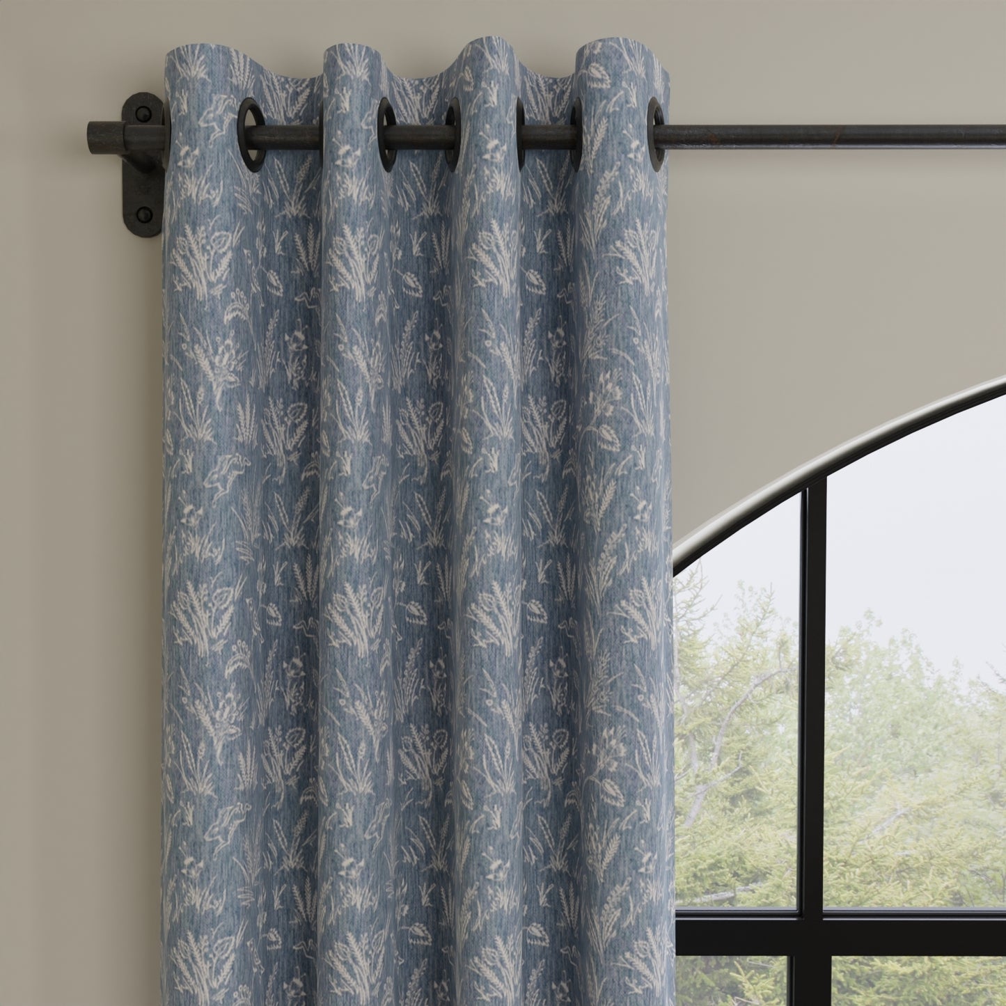 Elias Bluebell - Folio Fabrics