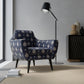 Fernando Sapphire - Folio Fabrics