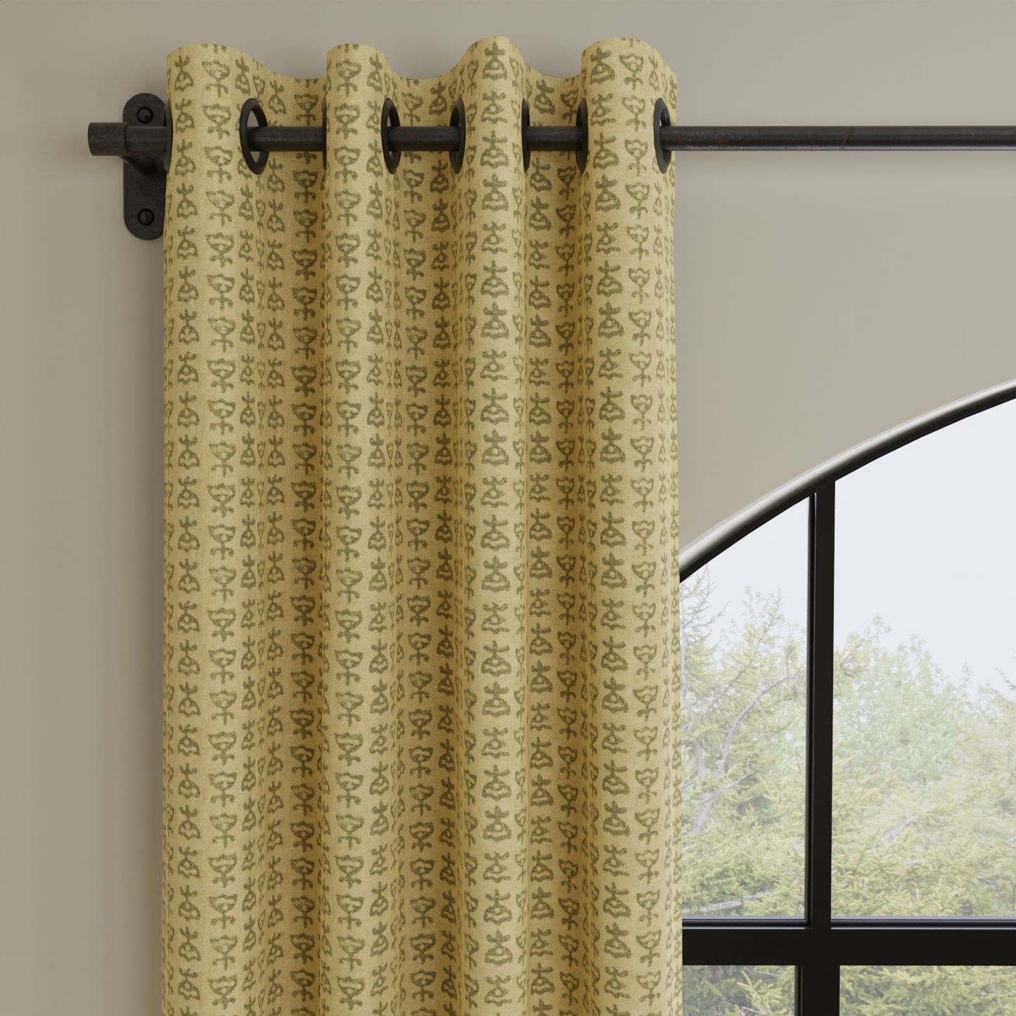 Ferry Pesto - Folio Fabrics