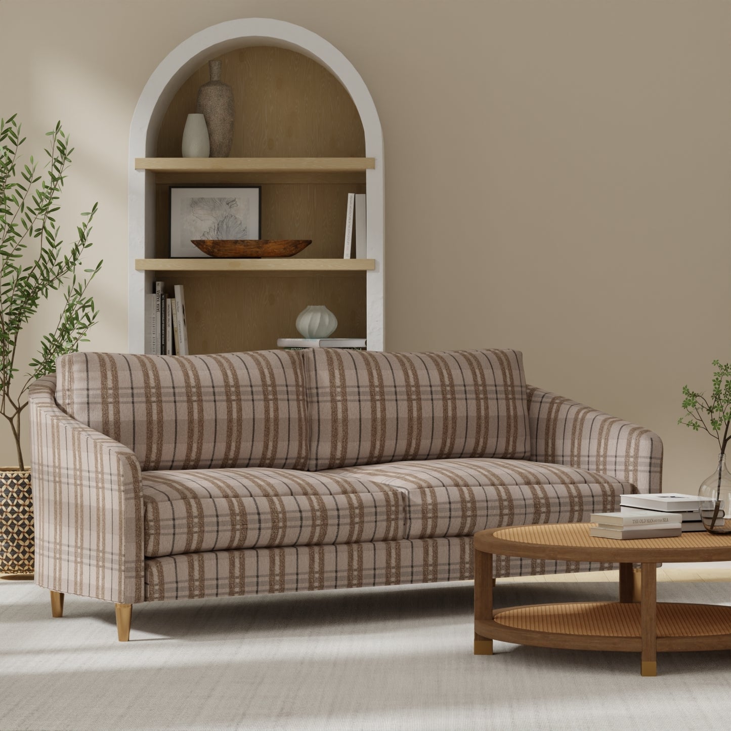 Finbar Driftwood - Folio Fabrics
