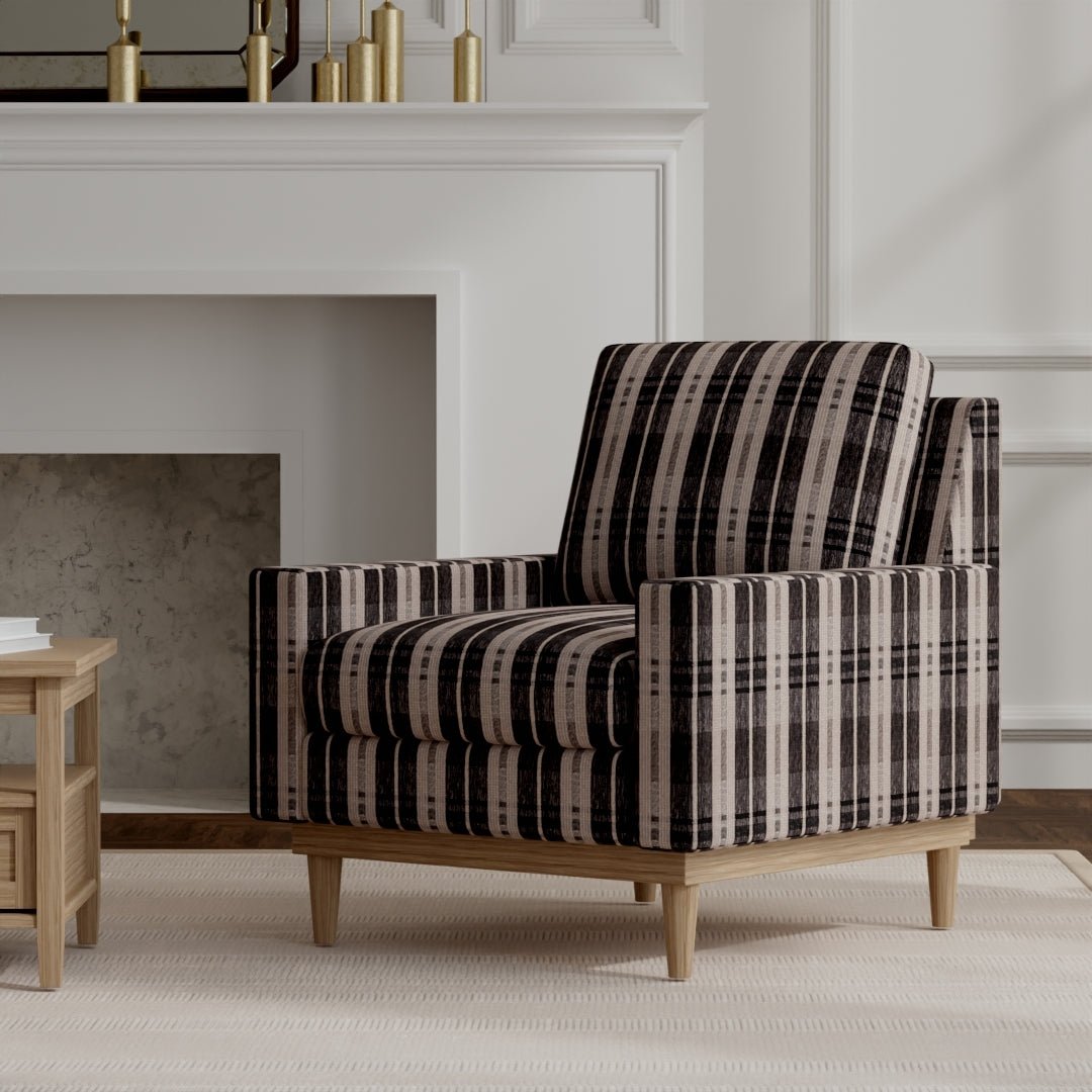 Finbar Midnight - Folio Fabrics
