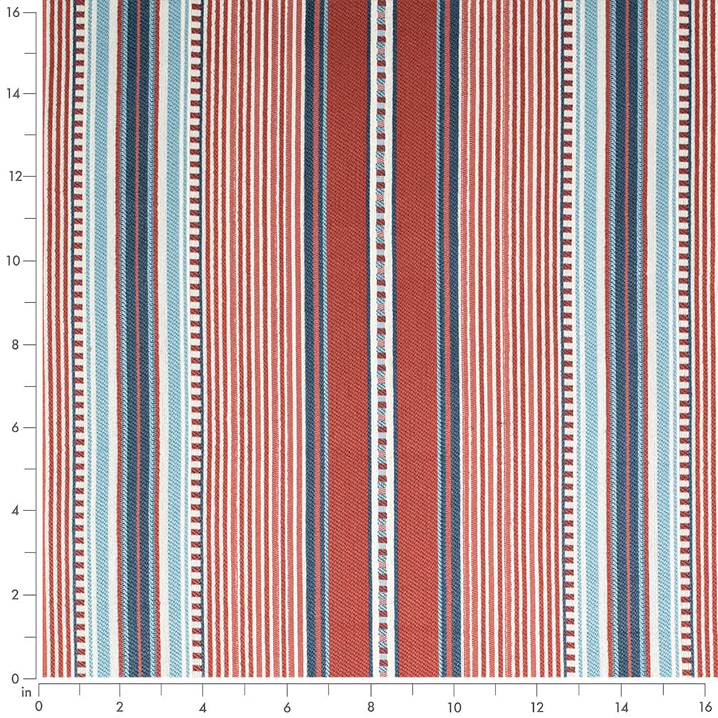 Finley Poppy - Folio Fabrics
