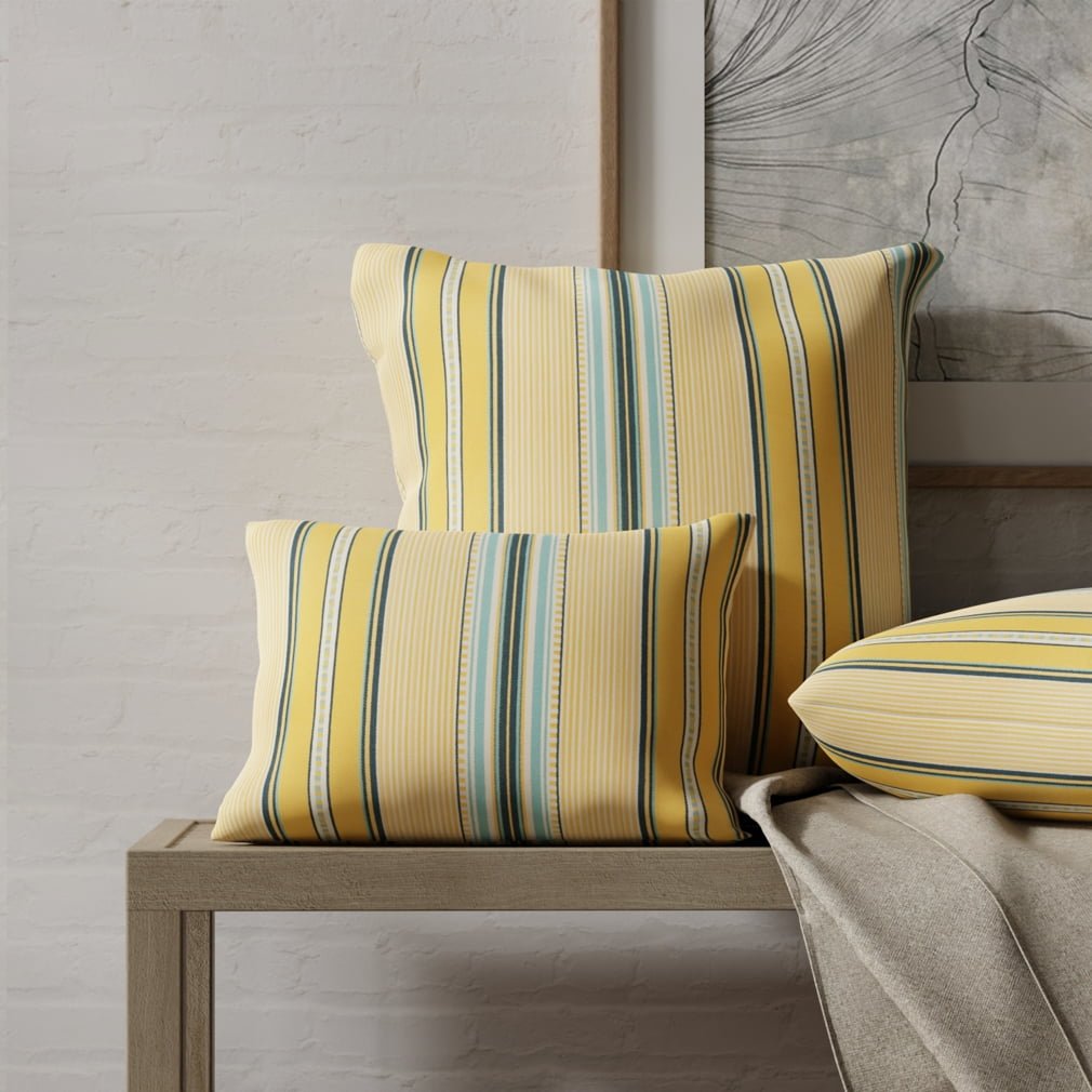 Finley Saffron - Folio Fabrics