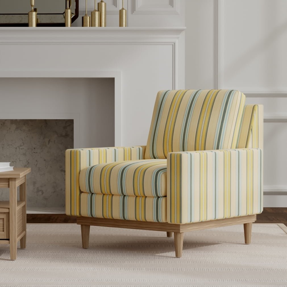 Finley Saffron - Folio Fabrics