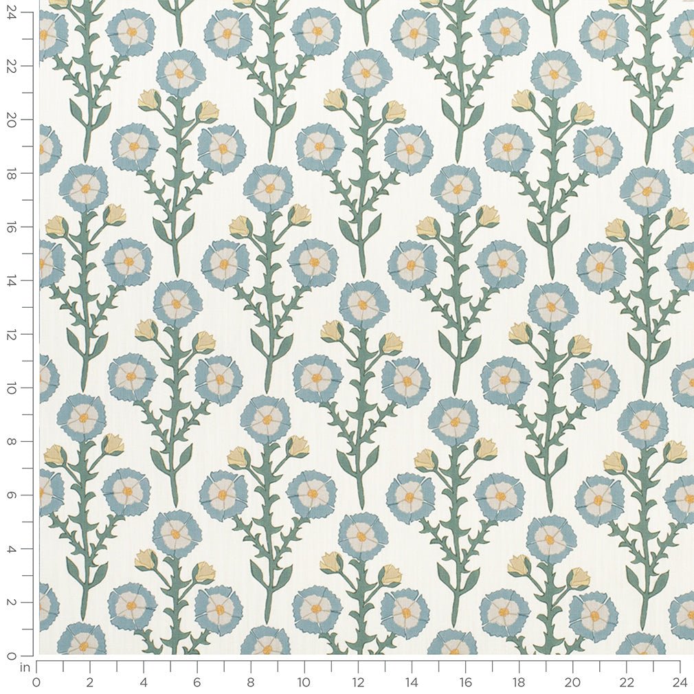 Gentry Bluebell - Folio Fabrics