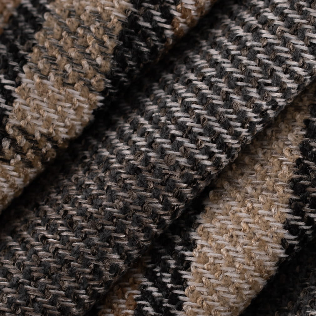 Gertrude Charcoal - Folio Fabrics