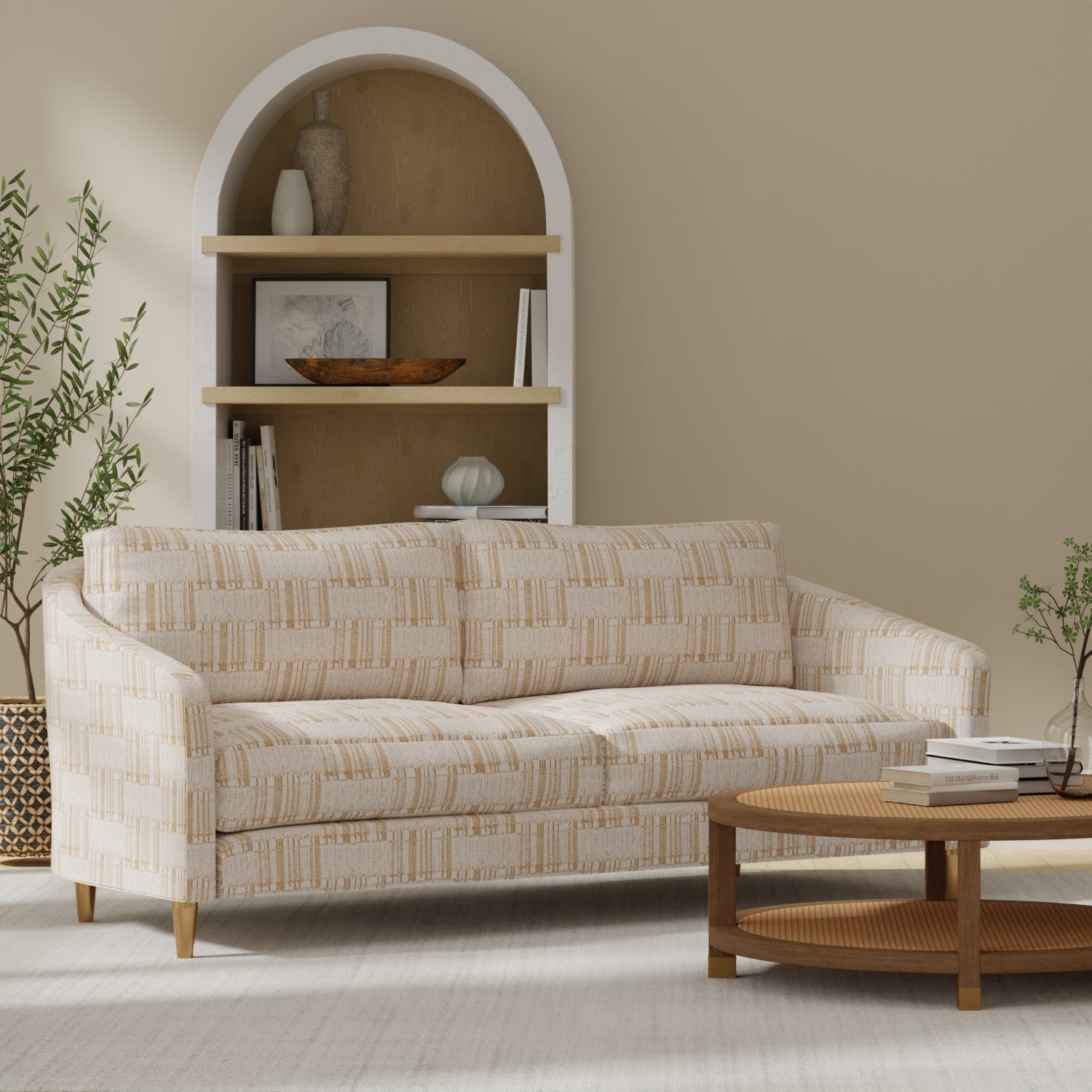 Gertrude Wheat - Folio Fabrics