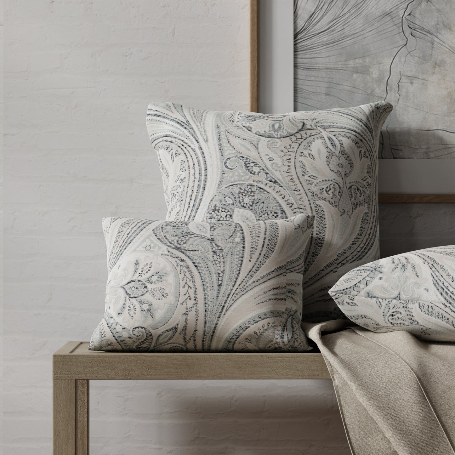 Grafton Pumice - Folio Fabrics