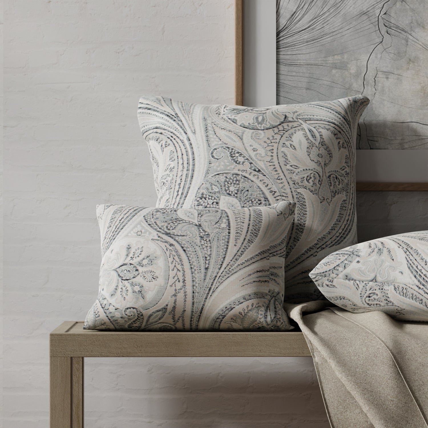 Grafton Pumice - Folio Fabrics
