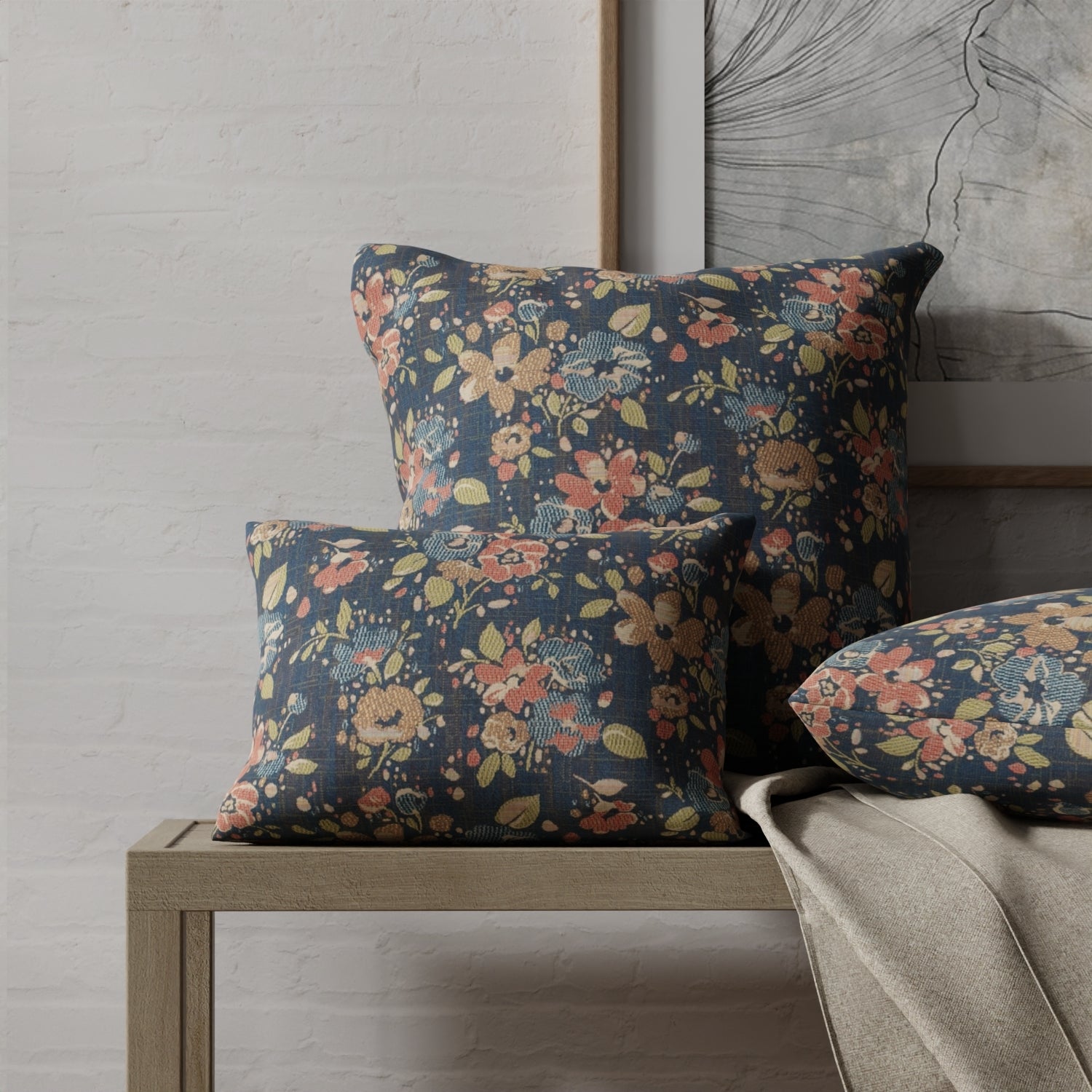 Granby Azure - Folio Fabrics