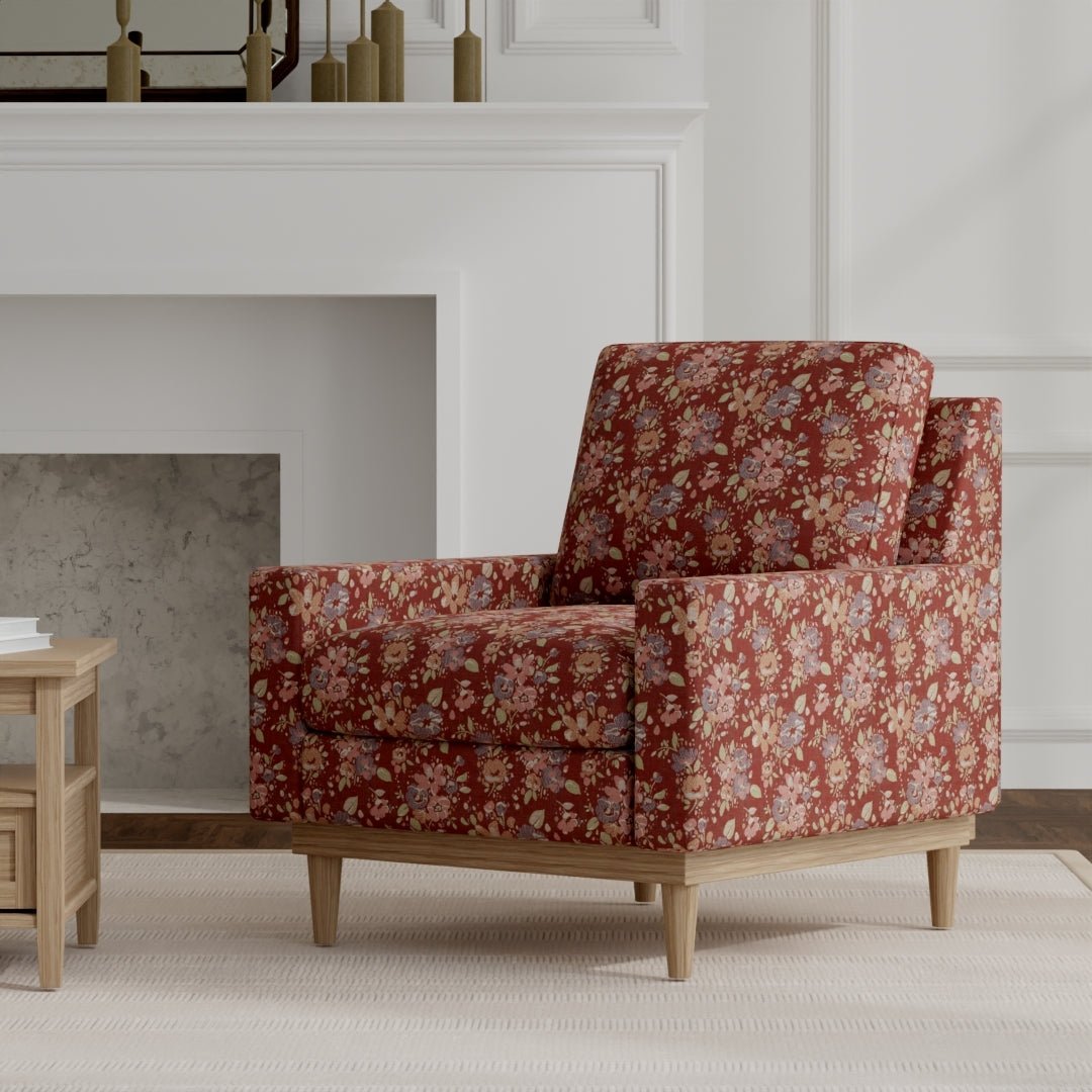 Granby Persimmon - Folio Fabrics