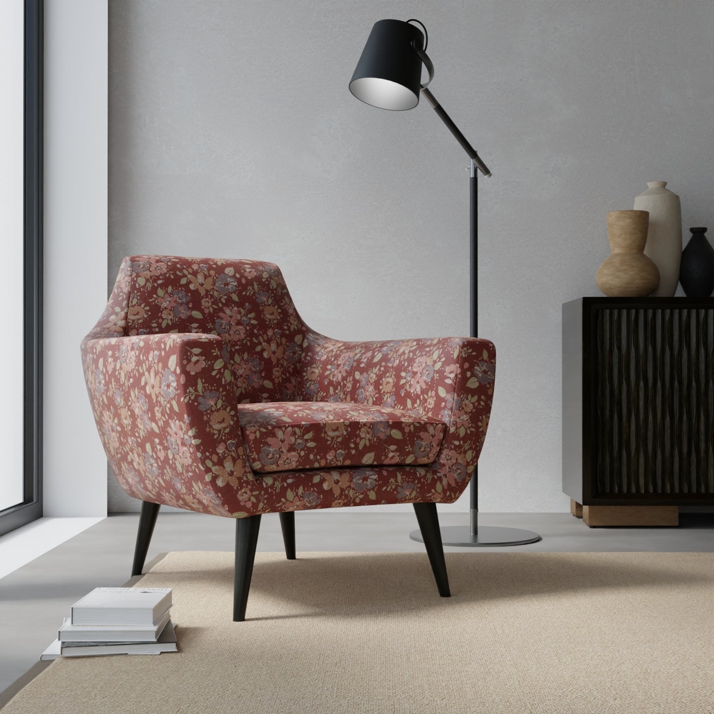 Granby Persimmon - Folio Fabrics