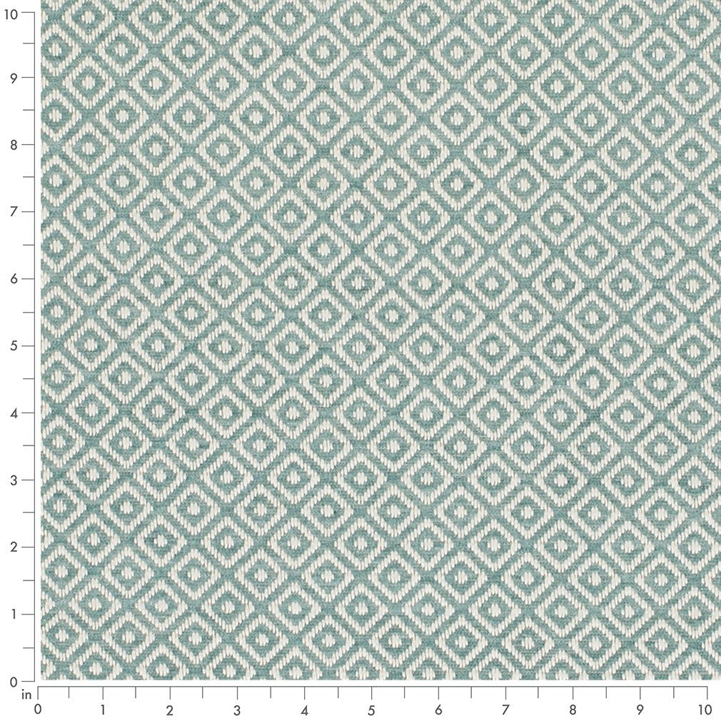 Grant Aqua - Folio Fabrics