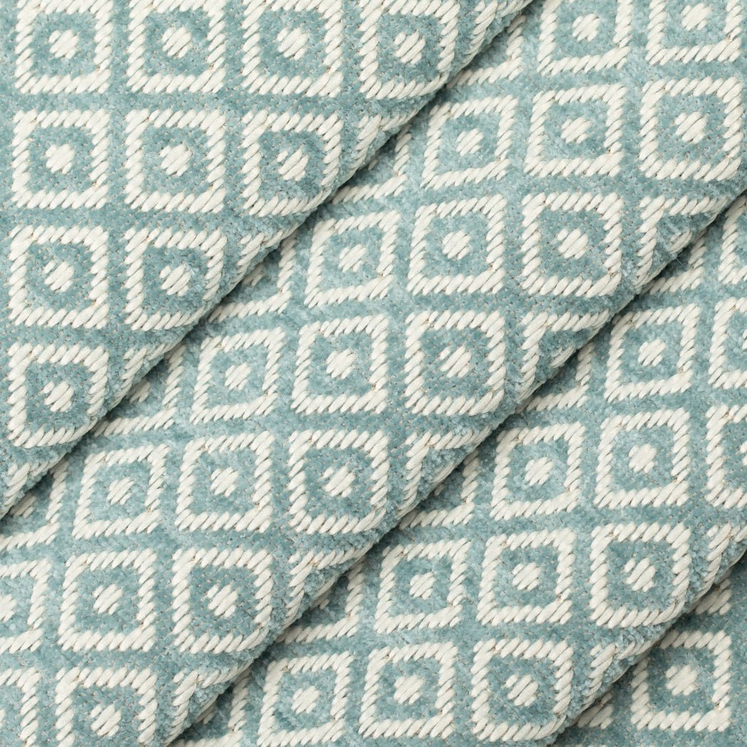 Grant Aqua - Folio Fabrics