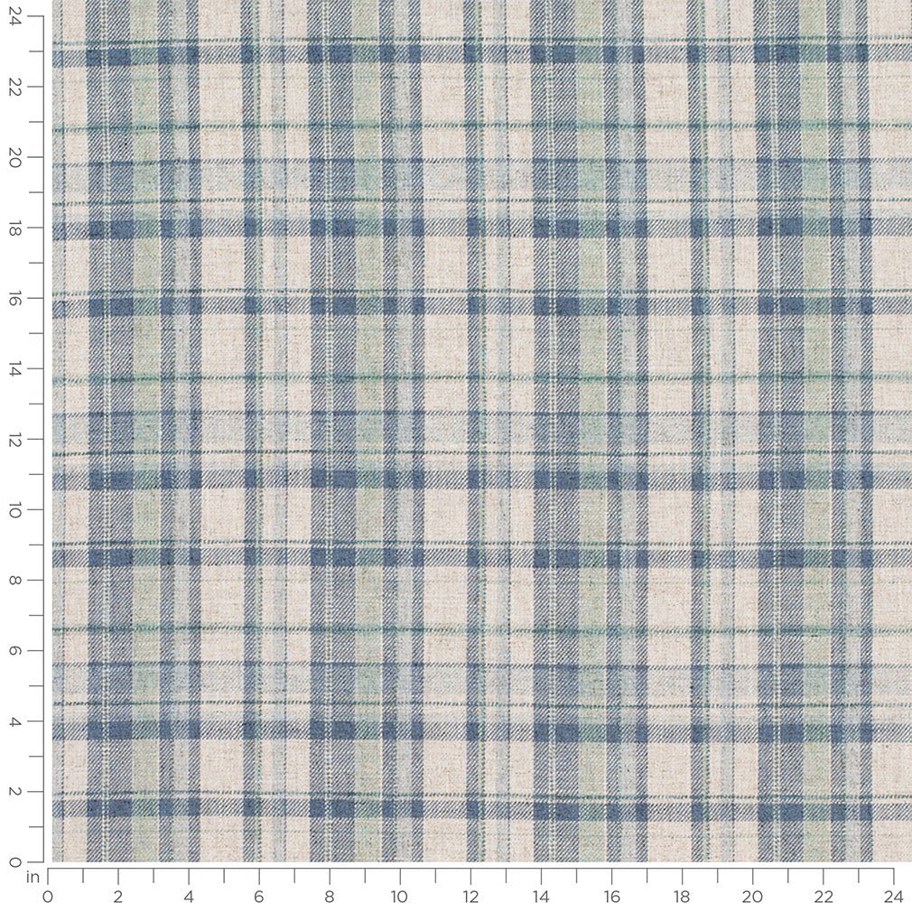 Gwinnett Cornflower - Folio Fabrics