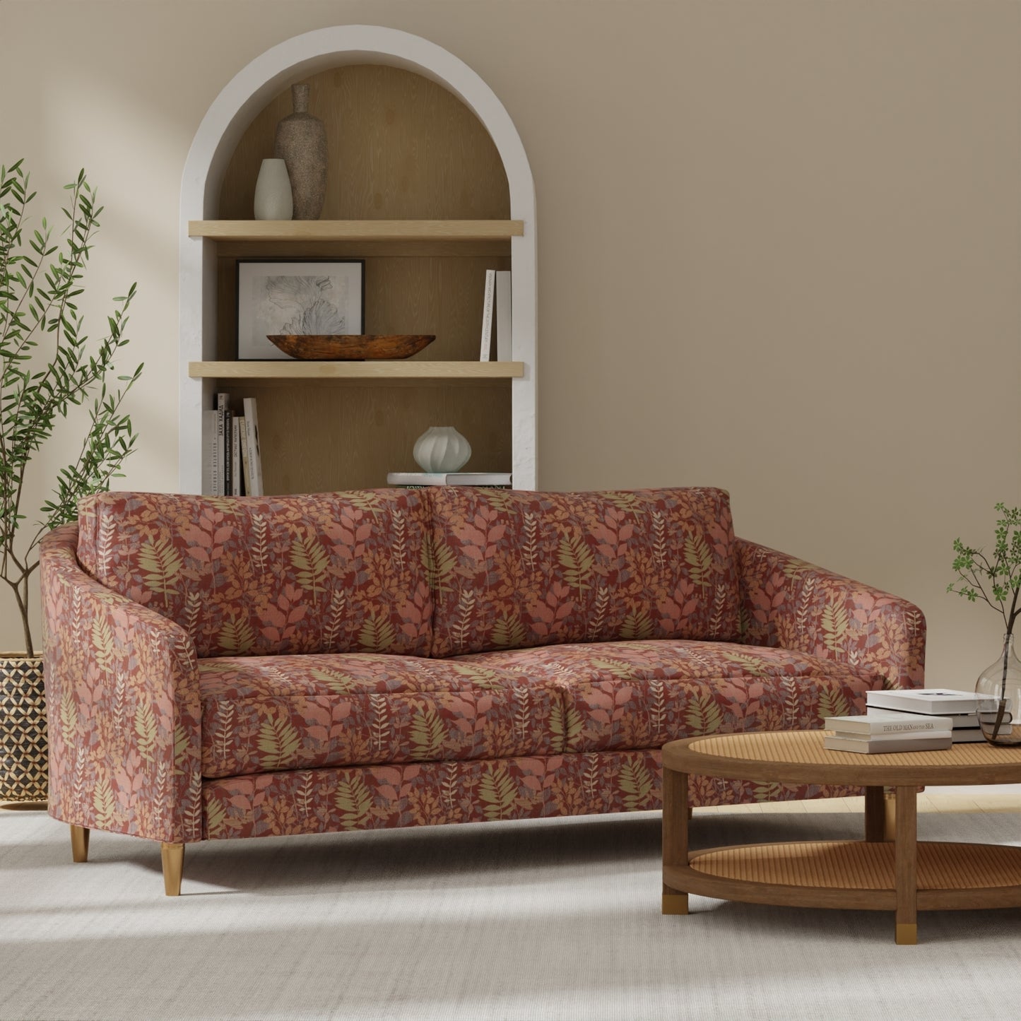 Harriet Red - Folio Fabrics