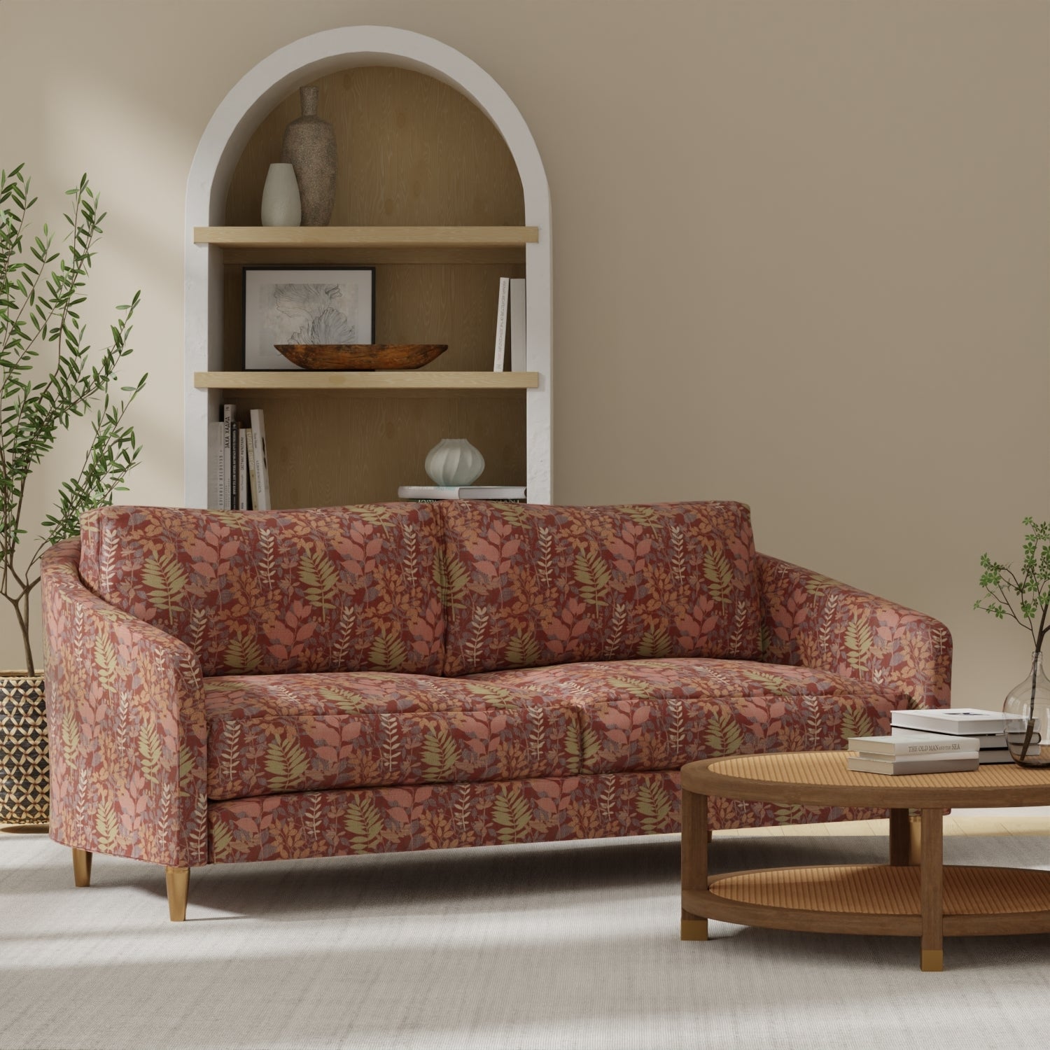 Harriet Red - Folio Fabrics
