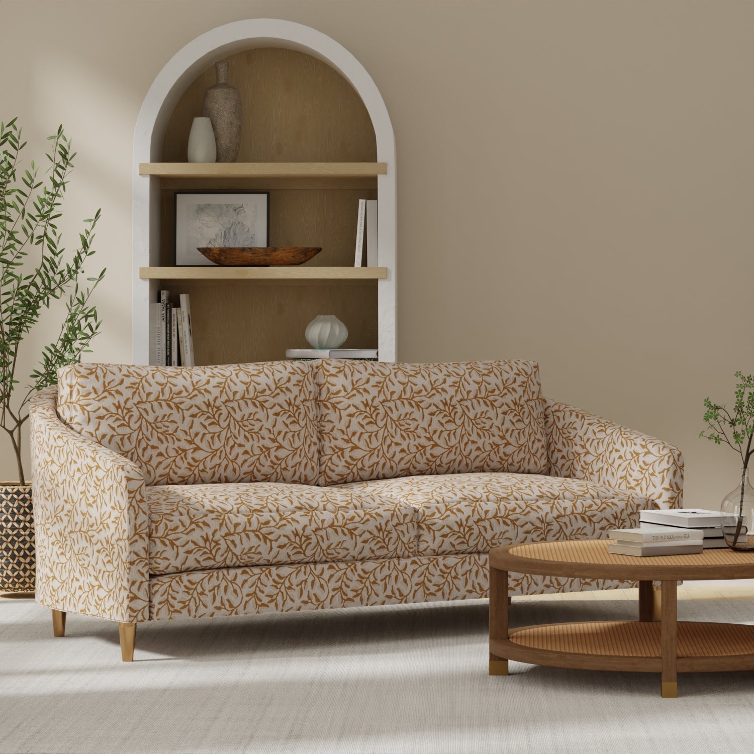 Hedwig Camel - Folio Fabrics
