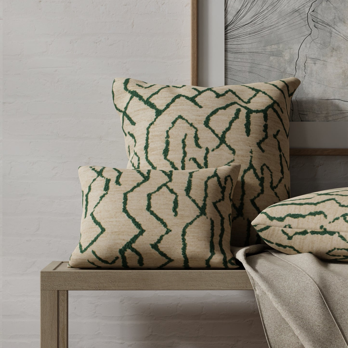 Hidalgo Evergreen - Folio Fabrics