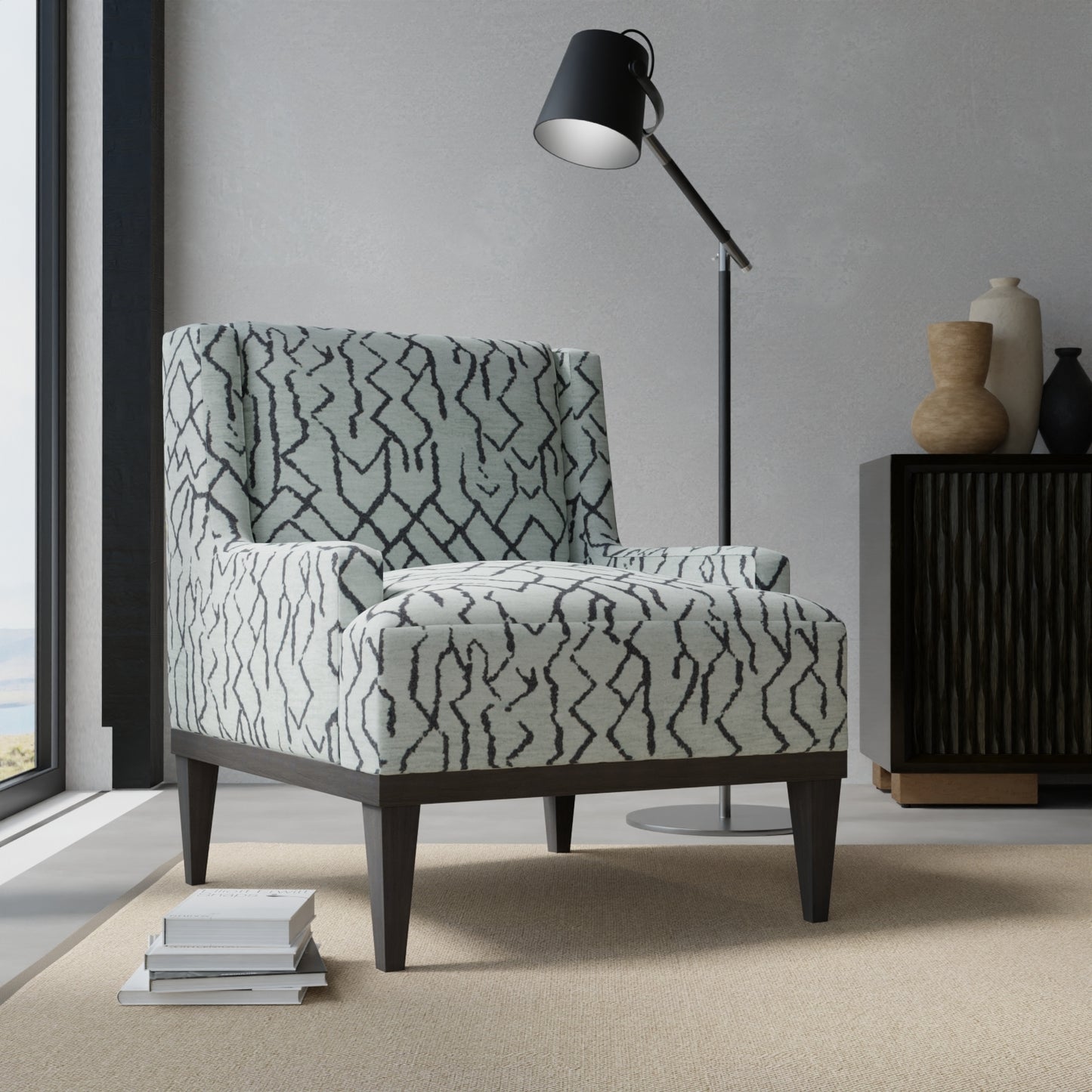 Hidalgo Slate - Folio Fabrics