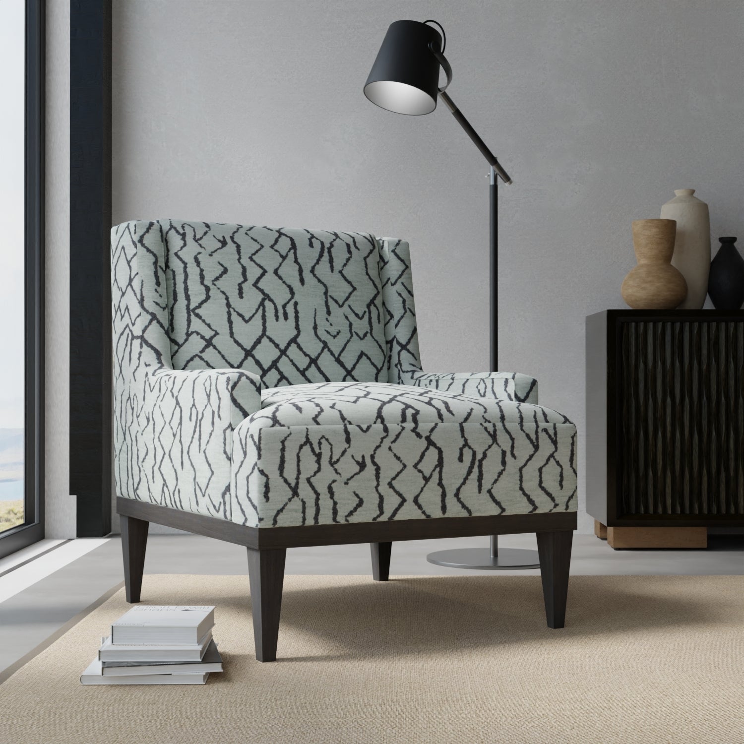 Hidalgo Slate - Folio Fabrics