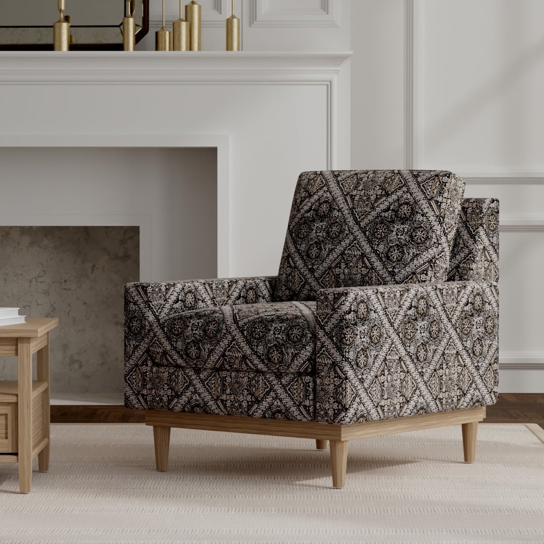 Imogene Noir - Folio Fabrics